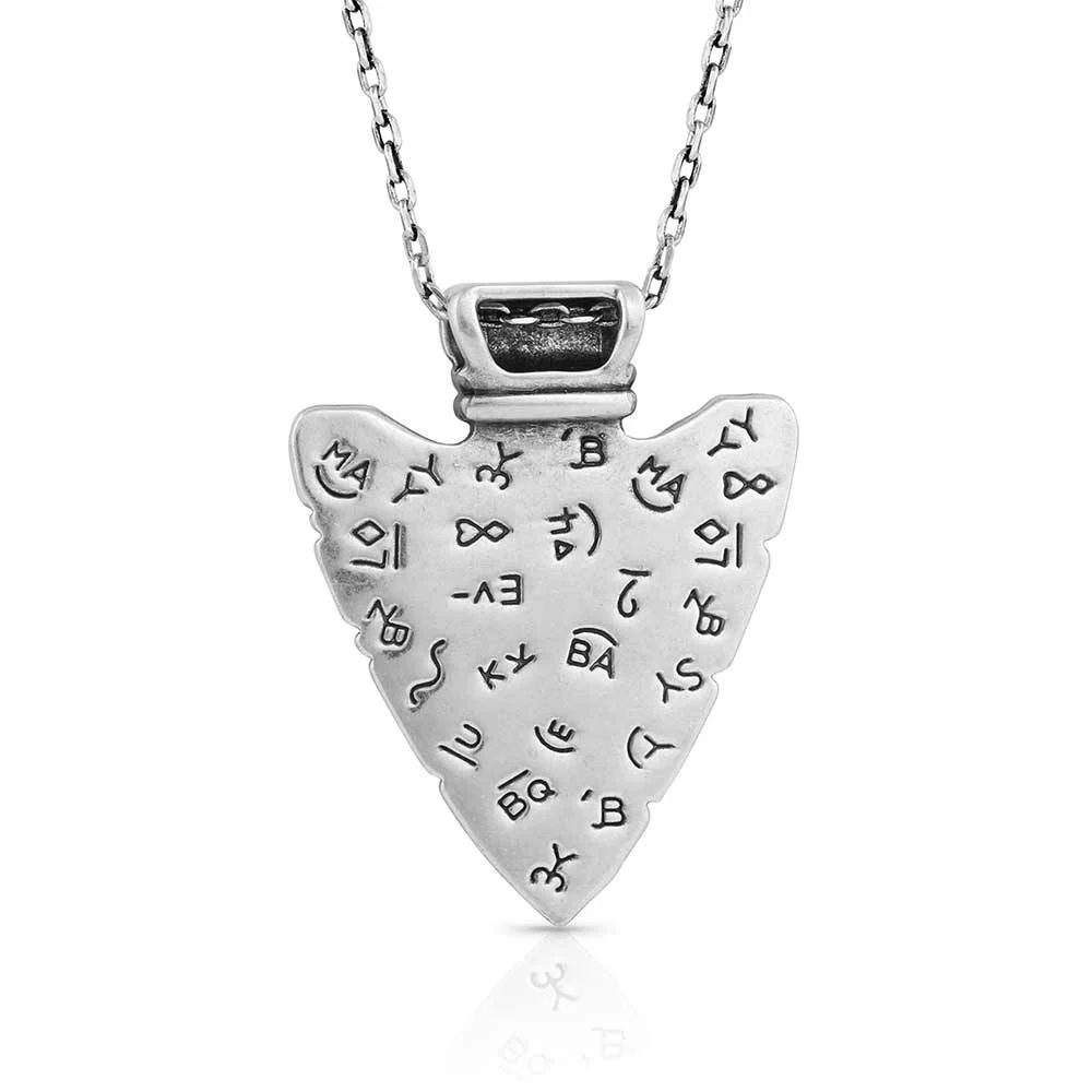 Montana Silversmiths Star Spangled Arrowhead Necklace - Image 2