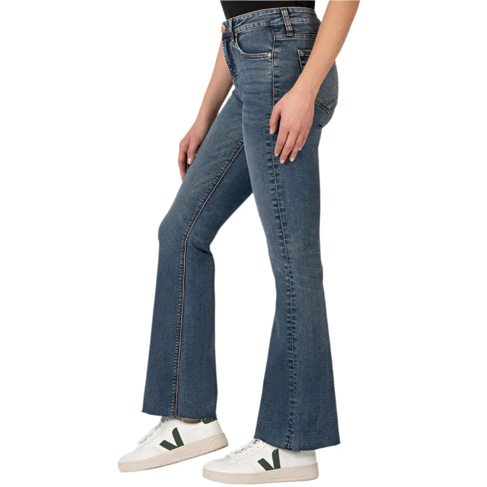 Kut Stella High Rise Fab Ab Flare Jean - Image 2