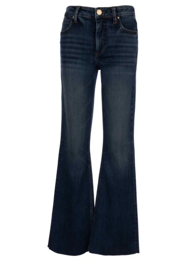 Kut Stella High Rise Fab Ab Flare Jean - Image 7