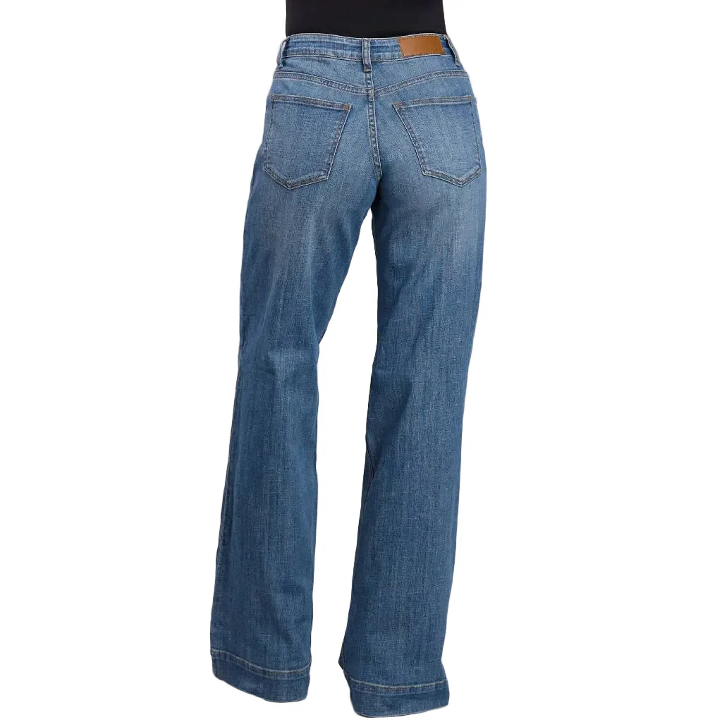 Tin Haul Women's Stella Mid Rise Wide Leg Jean - Image 2