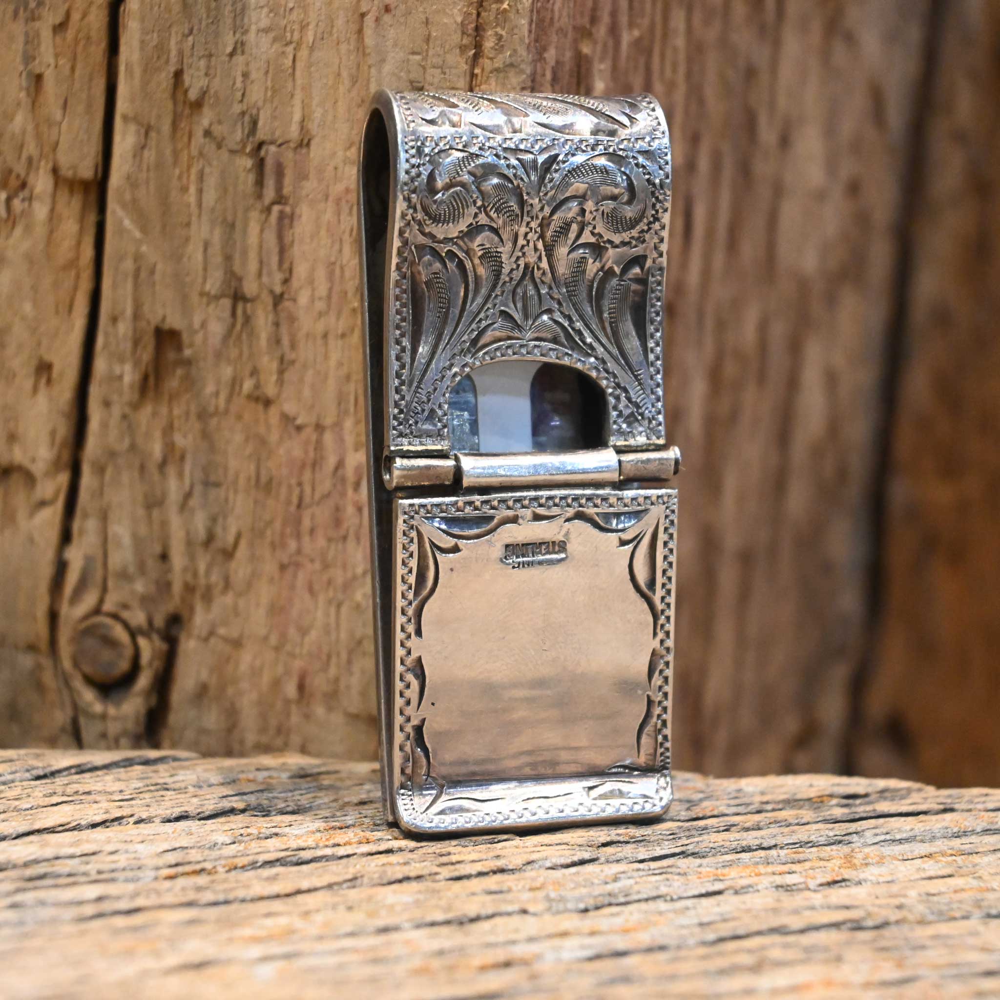 Sterling Silver Calf Roper Money Clip - Image 2