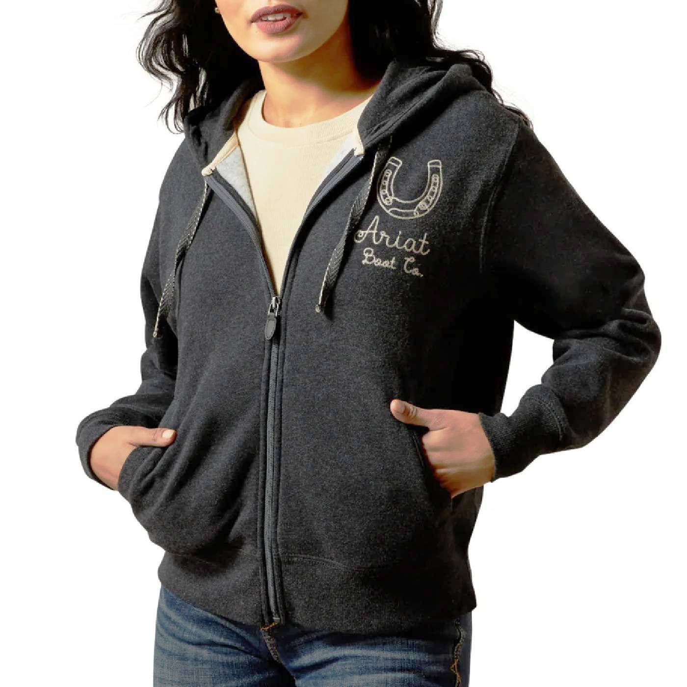 Ariat Women's Stitched Full Zip Hoodie