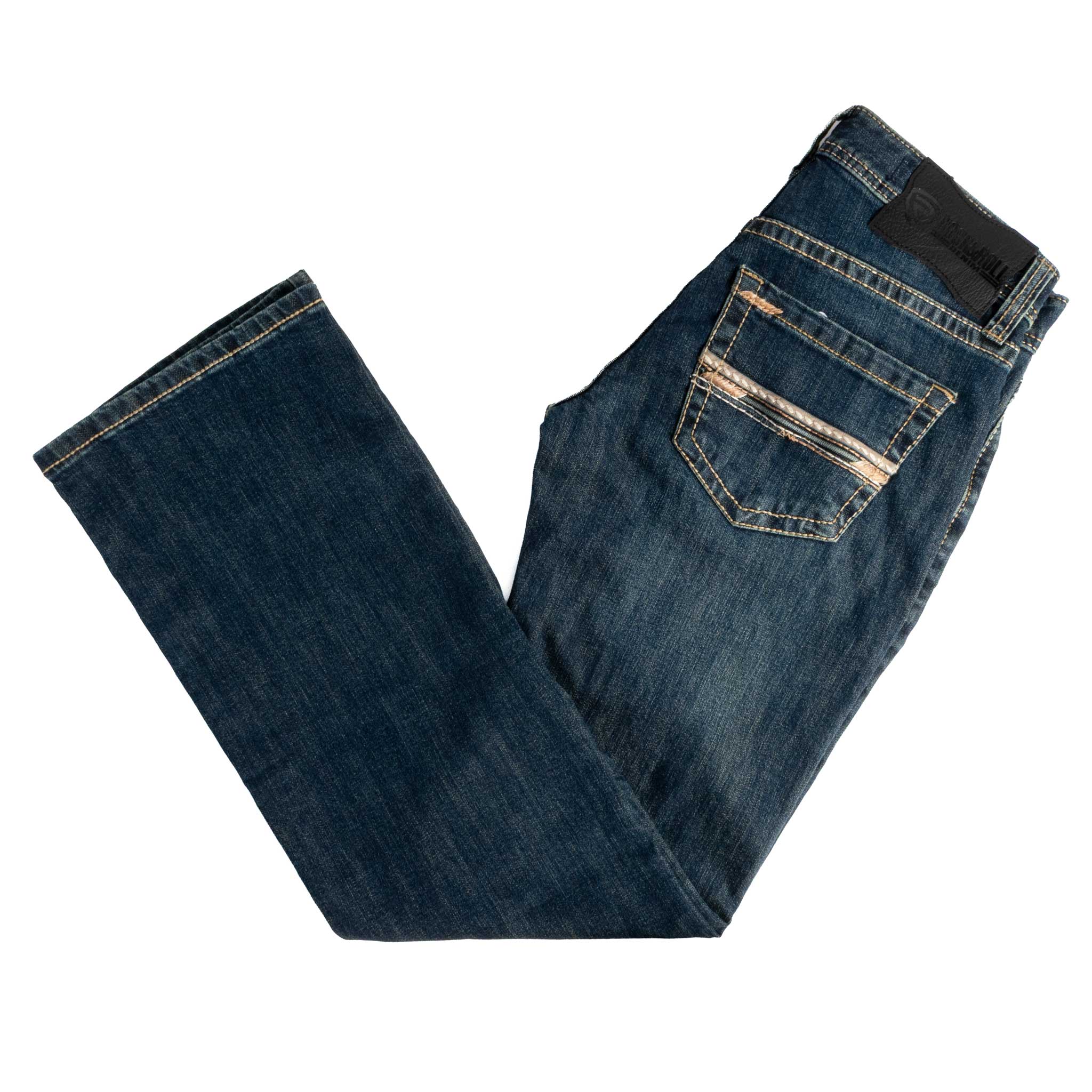 Rock & Roll Denim Straight Embroidered Pistol Bootcut Jean