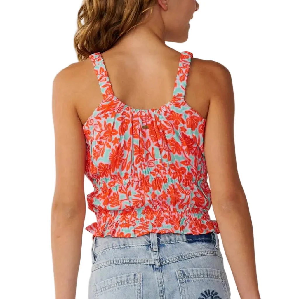 Rip Curl Girl's Sunshine Squad Mint Haze Woven Top - Image 2