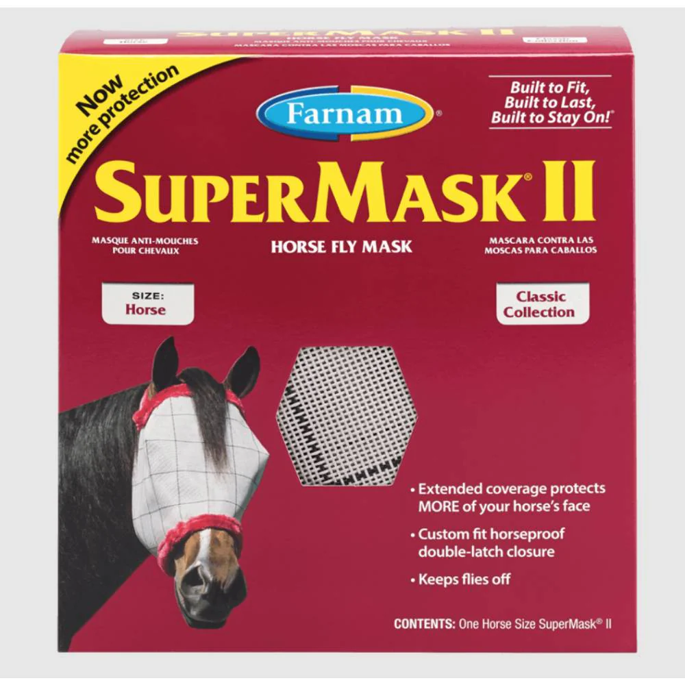 SuperMask II Horse Fly Mask - Image 2