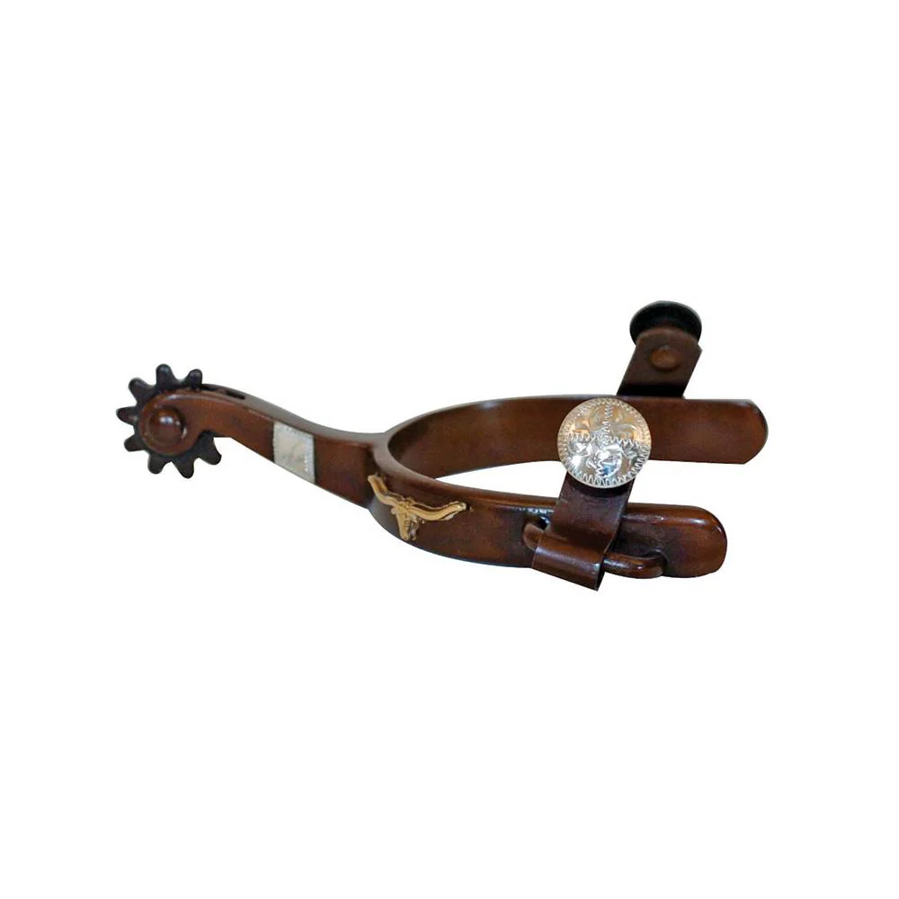 Metalab “T” Longhorn Youth Spurs
