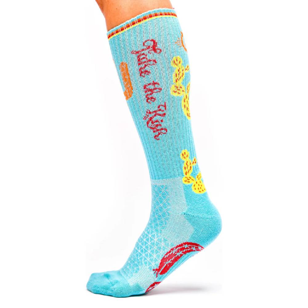 Lucky Chuck "Take The Risk" Performance Socks