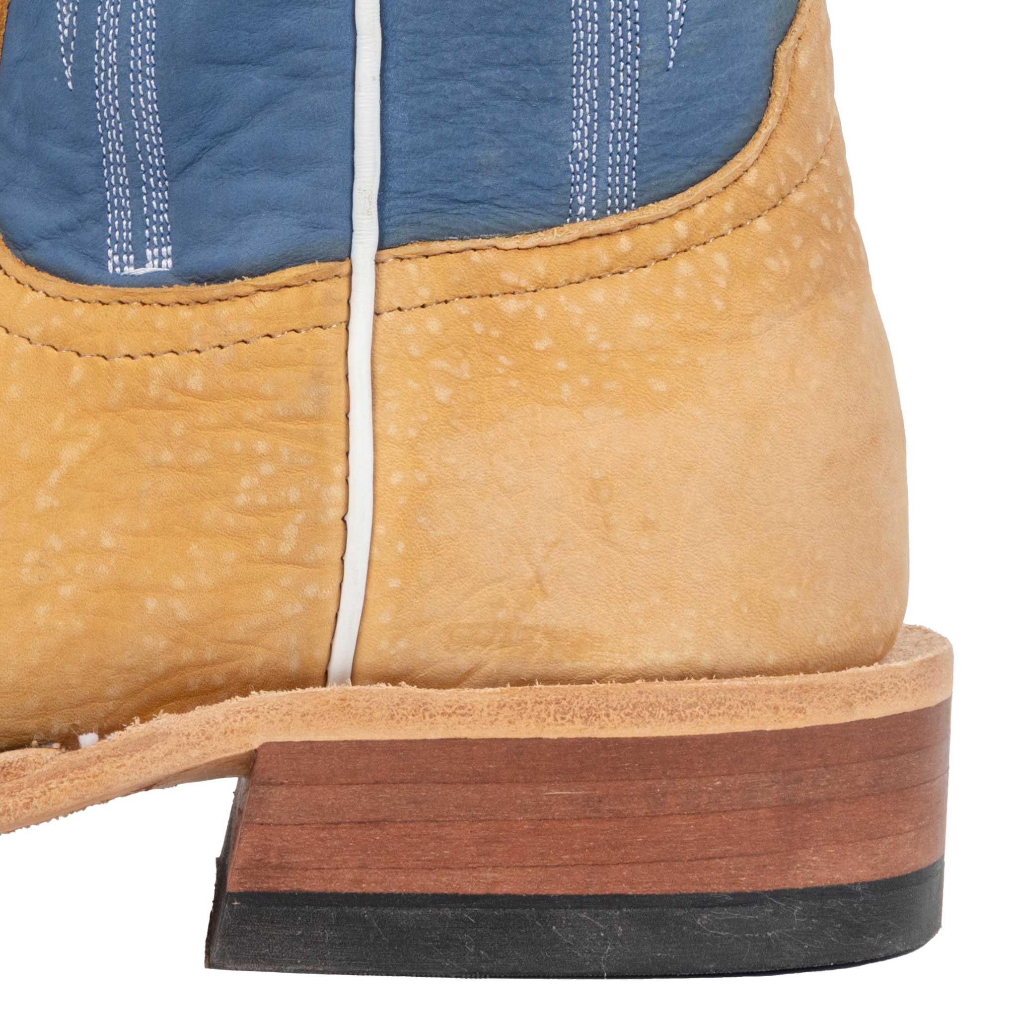 Anderson Bean Tan Washed Shoulder Square Toe Boot - Image 3
