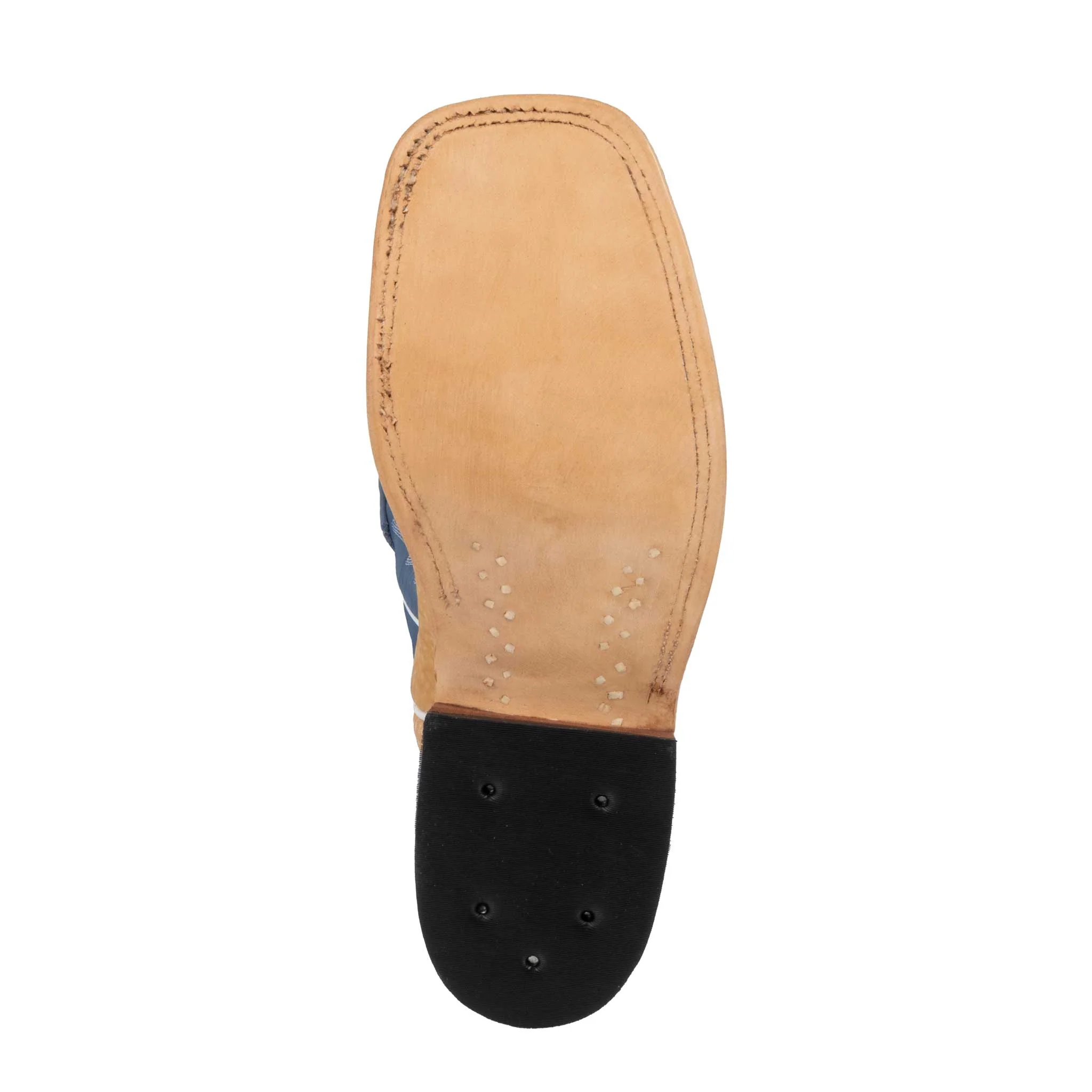 Anderson Bean Tan Washed Shoulder Square Toe Boot - Image 4