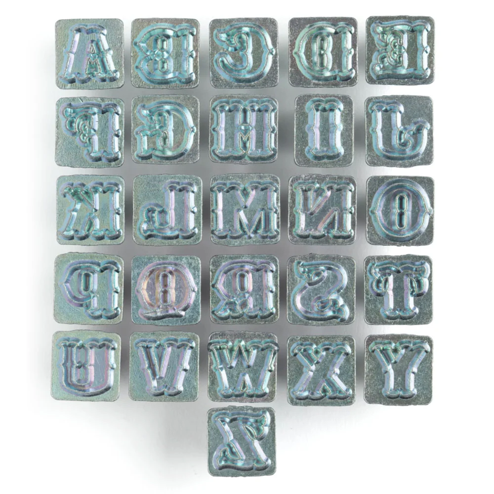 Tandy Leather - Craftool® Sheridan Alphabet Stamp Set - Image 2