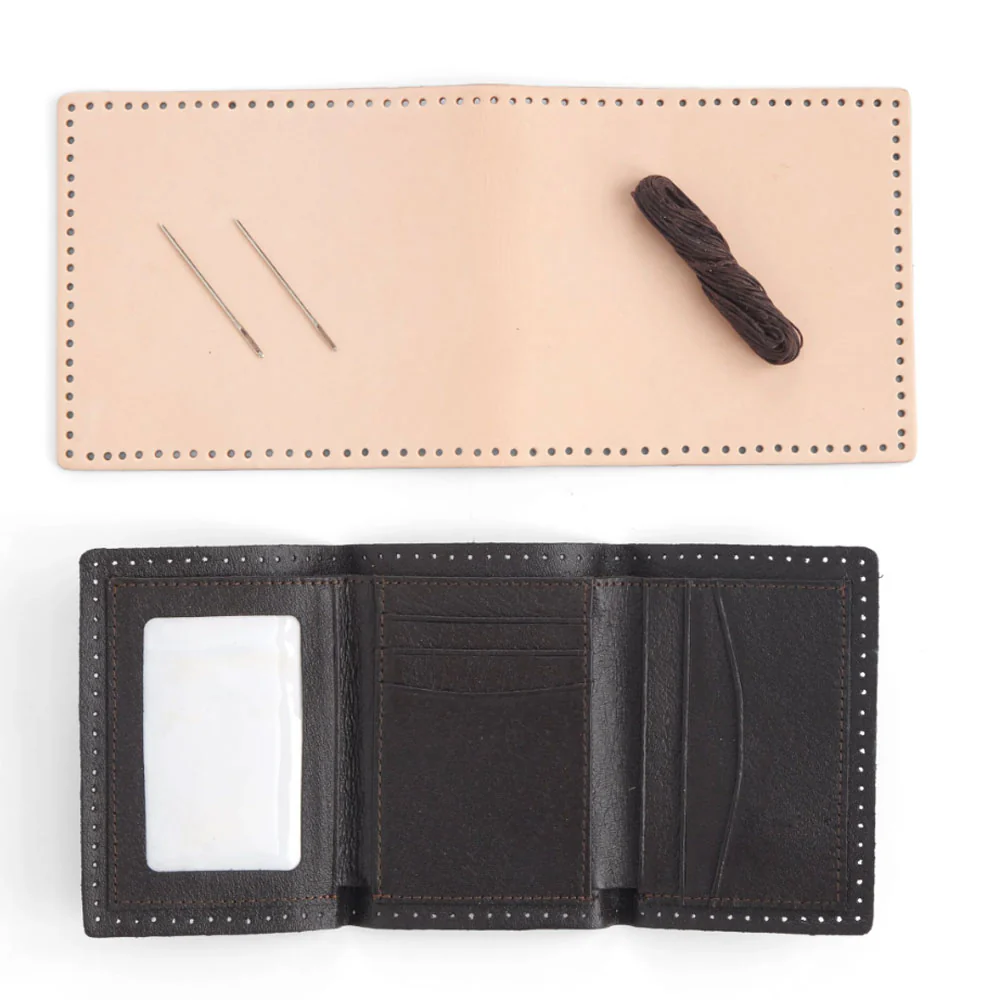 Tandy Leather - Deluxe Trifold Wallet Kit - Image 5