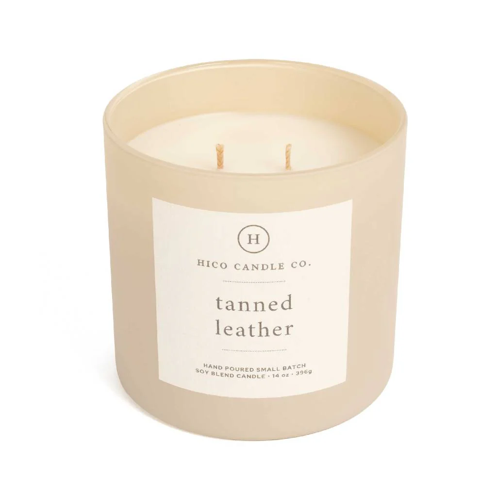 Hico Candle Co Tanned Leather Candle - Image 2