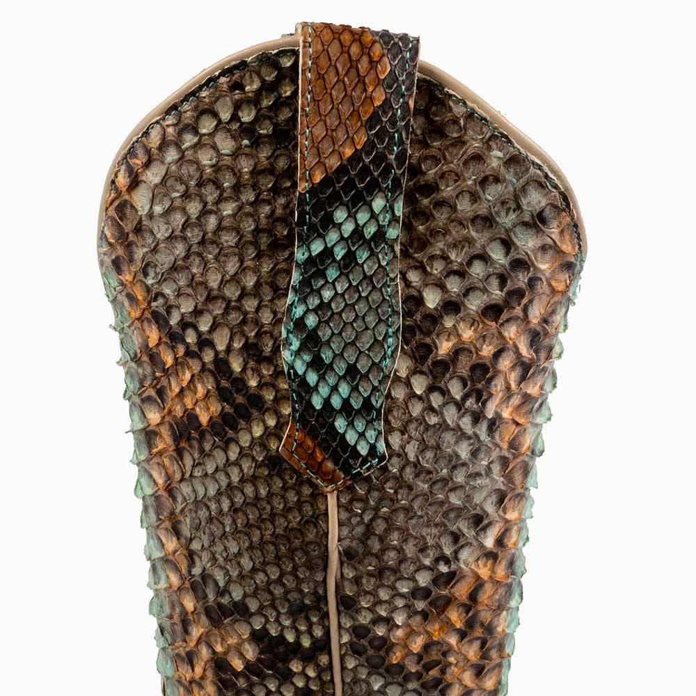 R. Watson Women's Python Cutter Toe Boot - Image 2