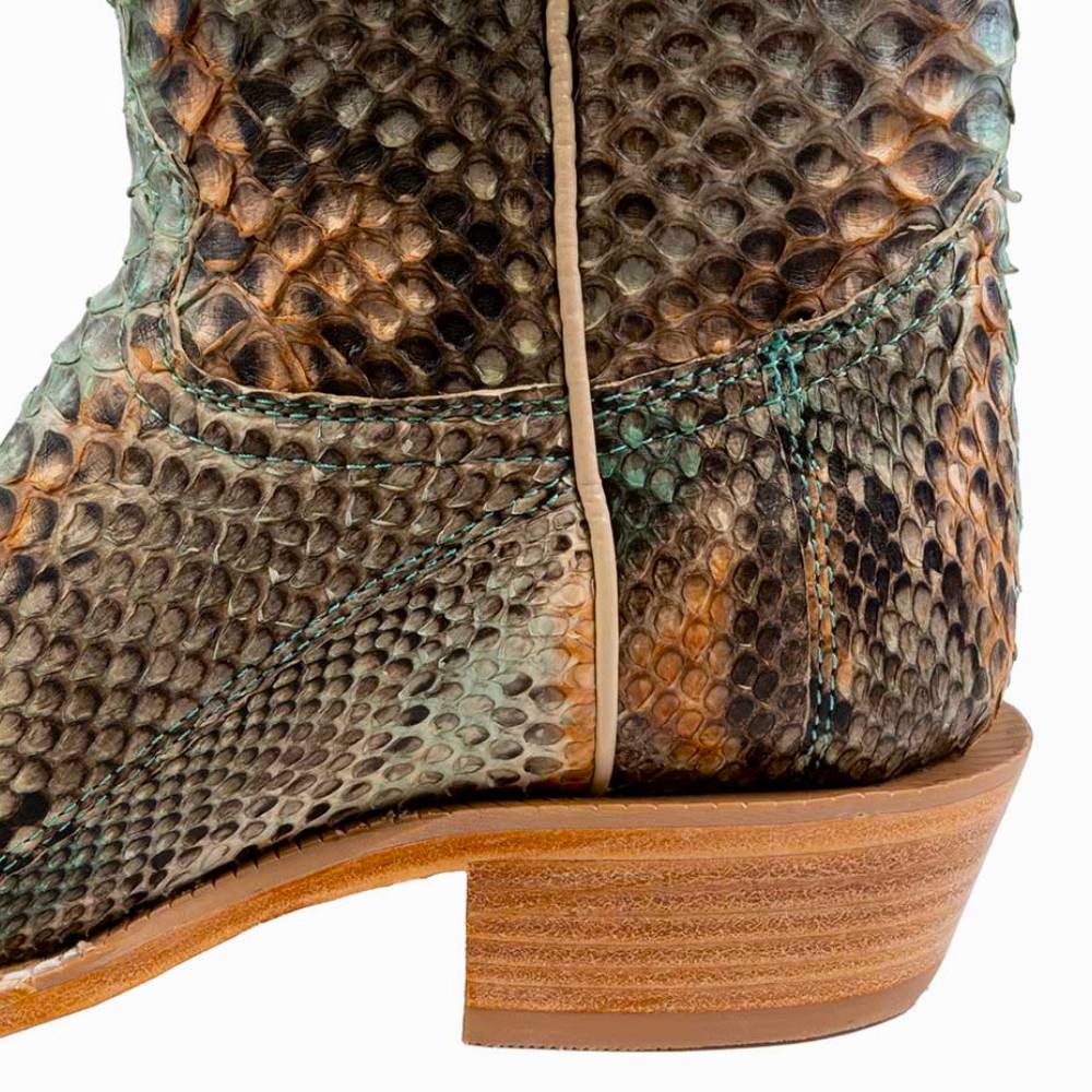 R. Watson Women's Python Cutter Toe Boot - Image 3