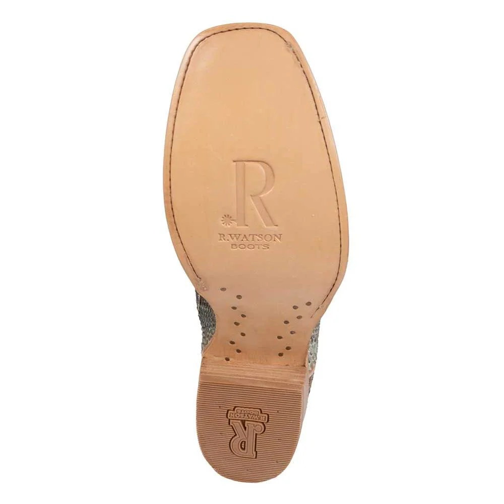 R. Watson Women's Python Cutter Toe Boot - Image 5