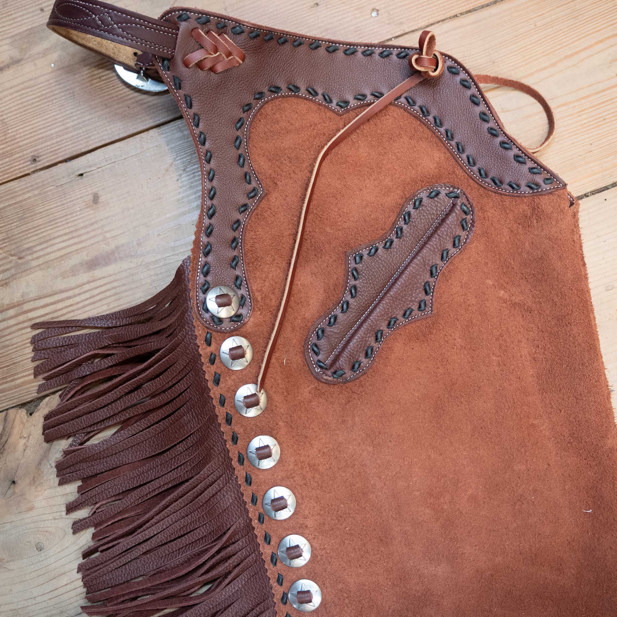 Teskey's "101" Small Stepthrough Cowboy Chaps - Image 4