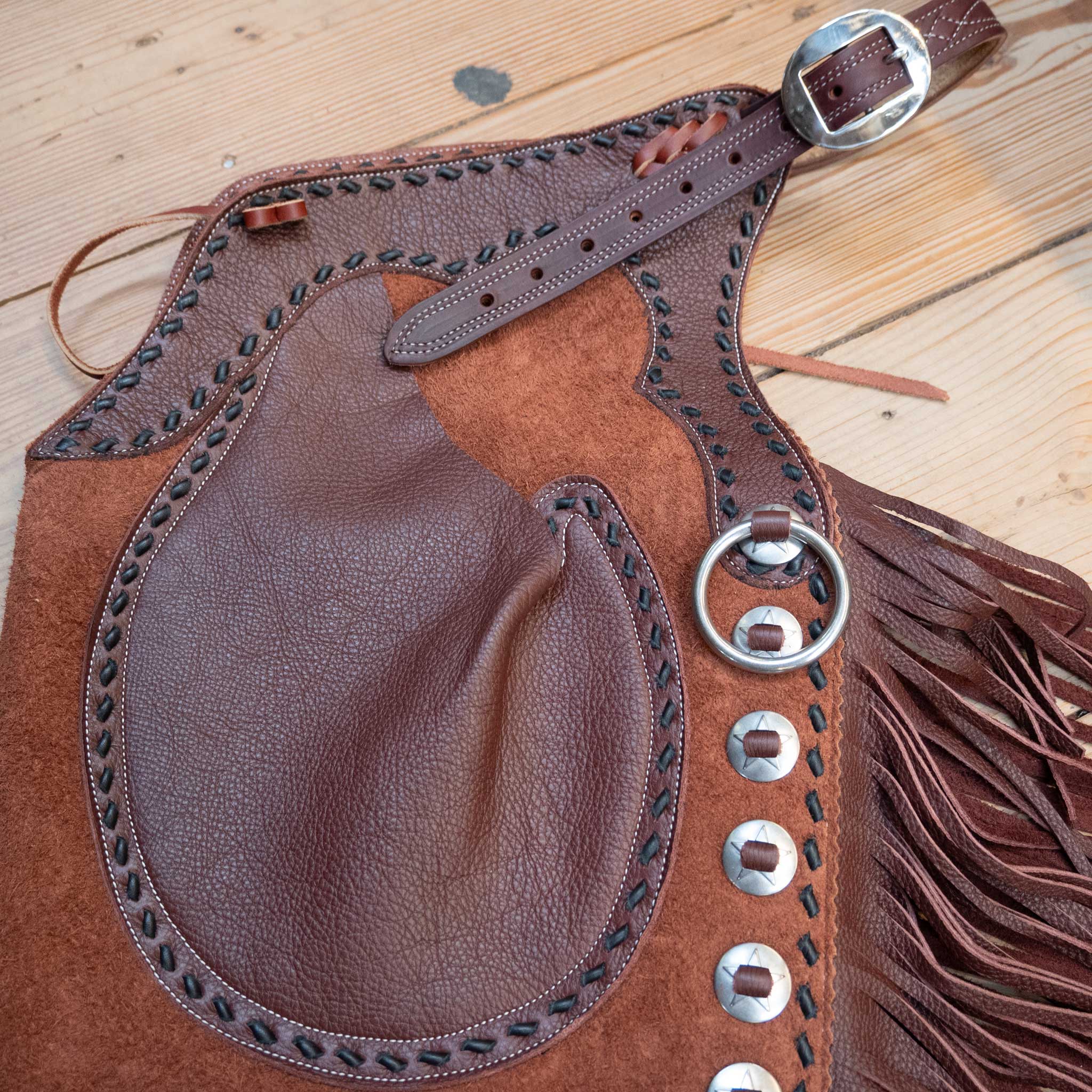 Teskey's "101" Small Stepthrough Cowboy Chaps - Image 5