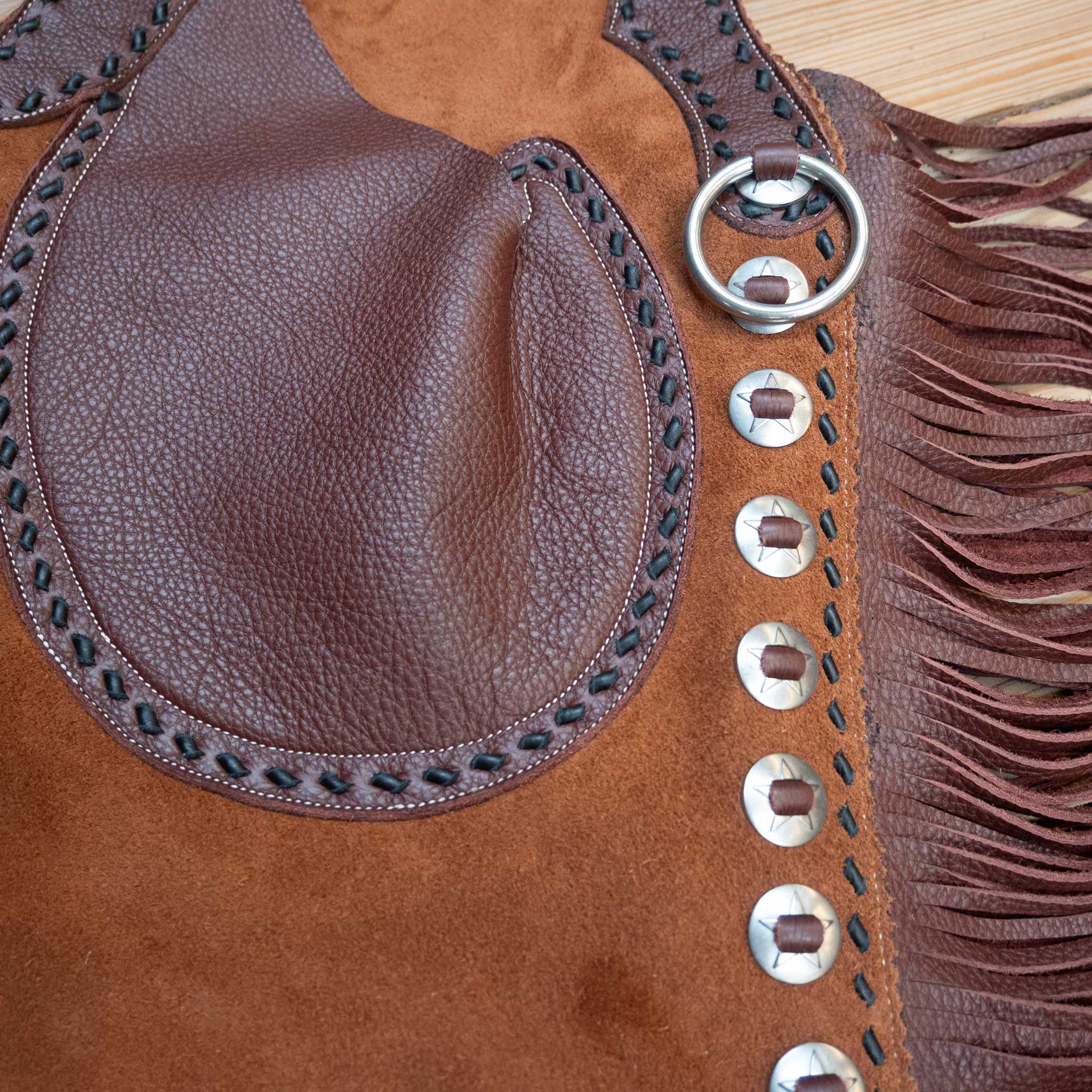 Teskey's "101" Small Stepthrough Cowboy Chaps - Image 5