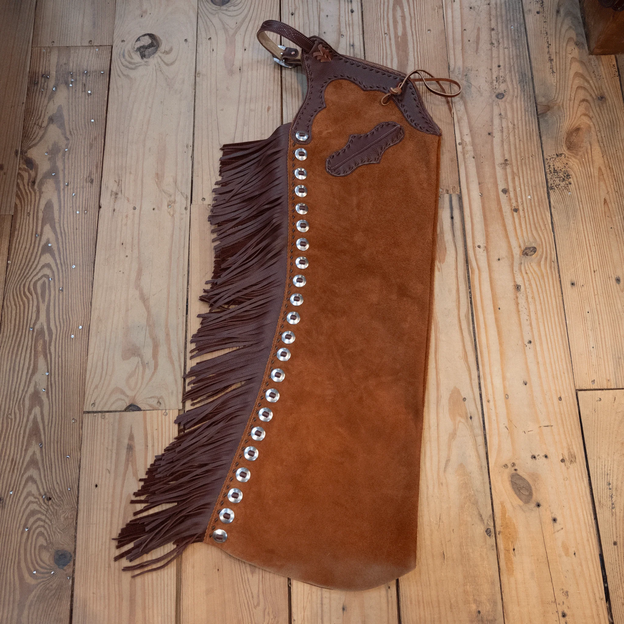 Teskey's "101" Med/Lrg LONG Stepthrough Cowboy Chaps - Image 2