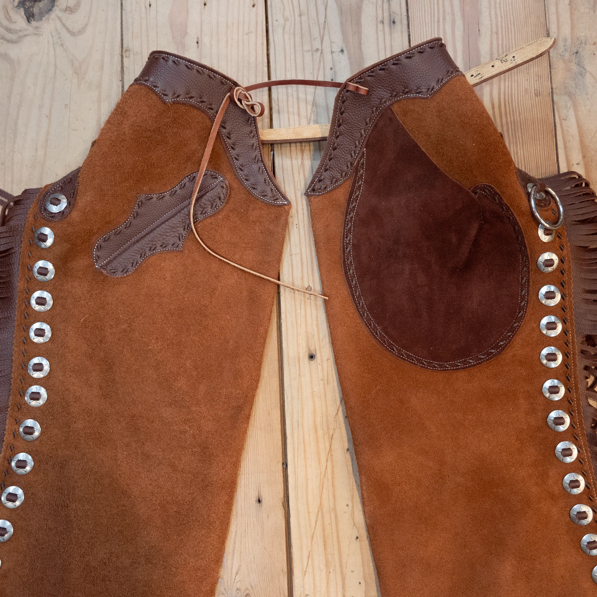 Teskey's "101" Med/Lrg LONG Stepthrough Cowboy Chaps - Image 3