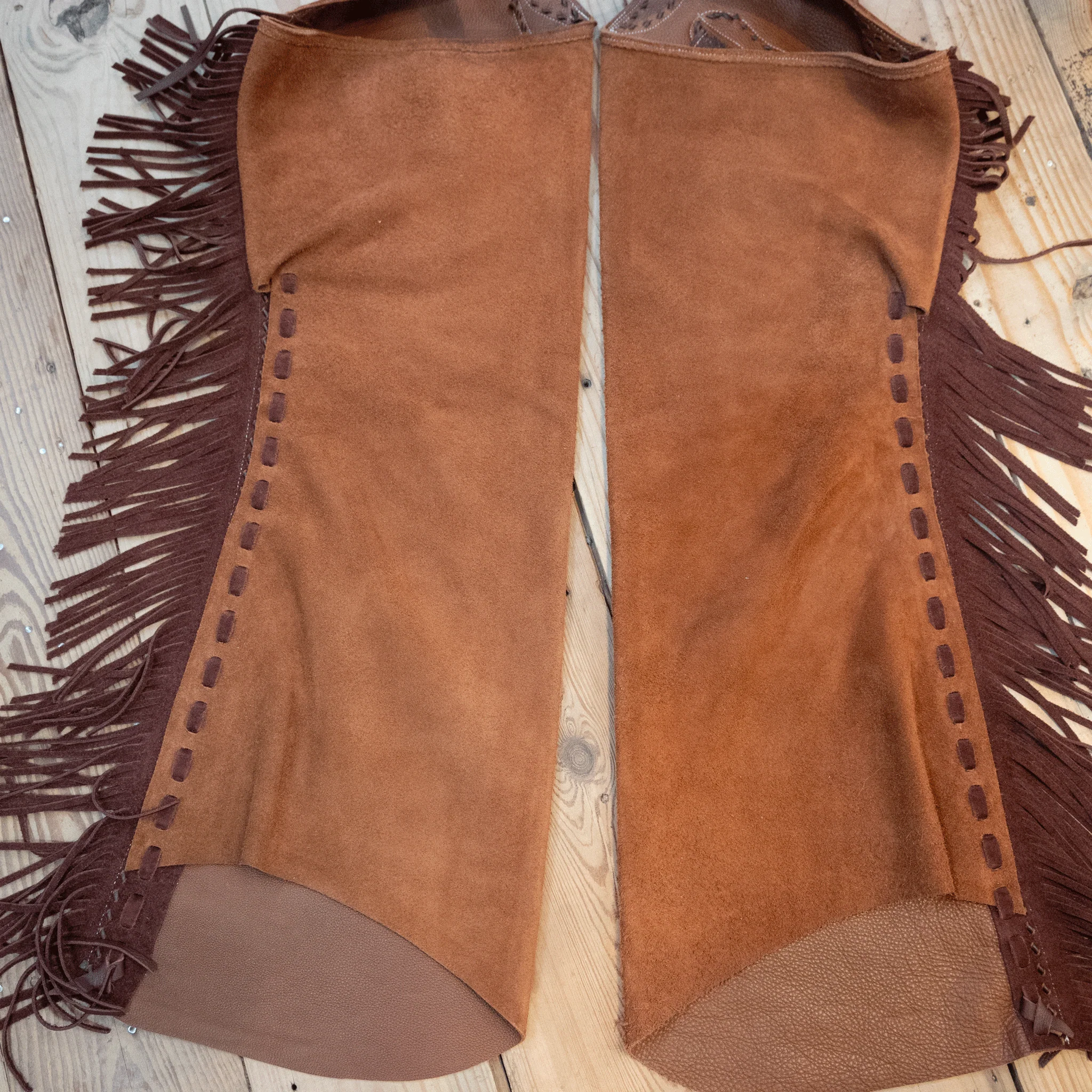 Teskey's "101" Med/Lrg LONG Stepthrough Cowboy Chaps - Image 4