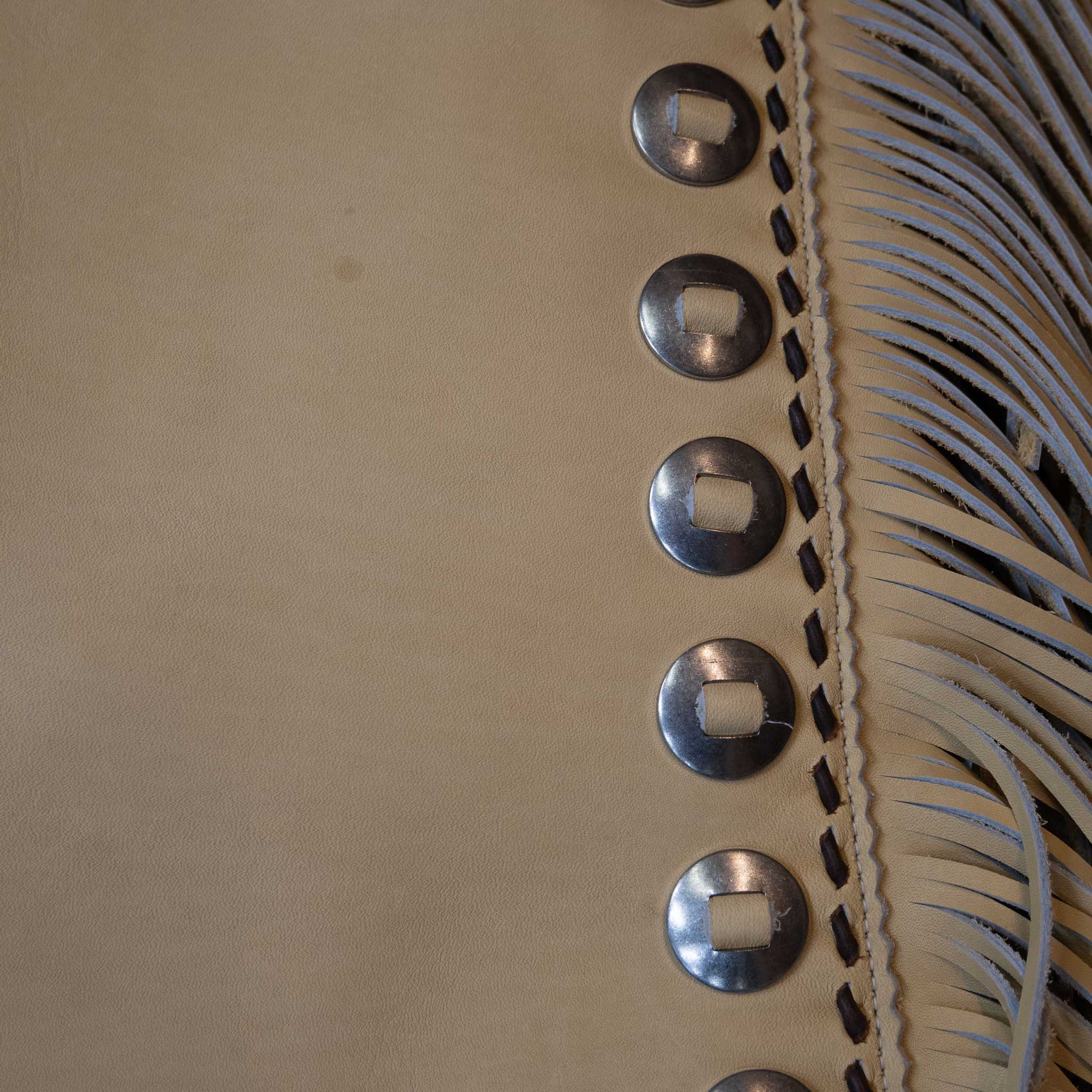 Teskey's "101" Stepthrough Cowboy Chaps w/Full Concho's - Image 5