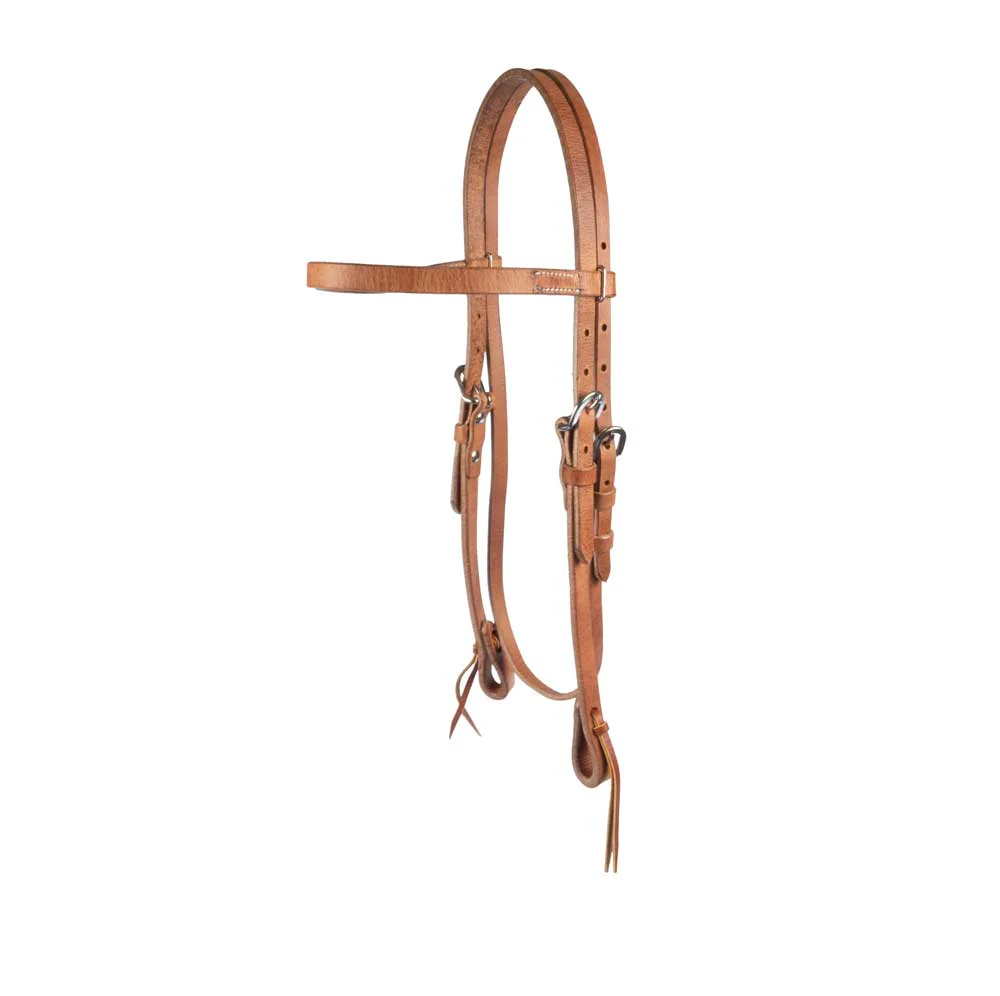Teskey's 5/8" Light Oil Browband Headstall