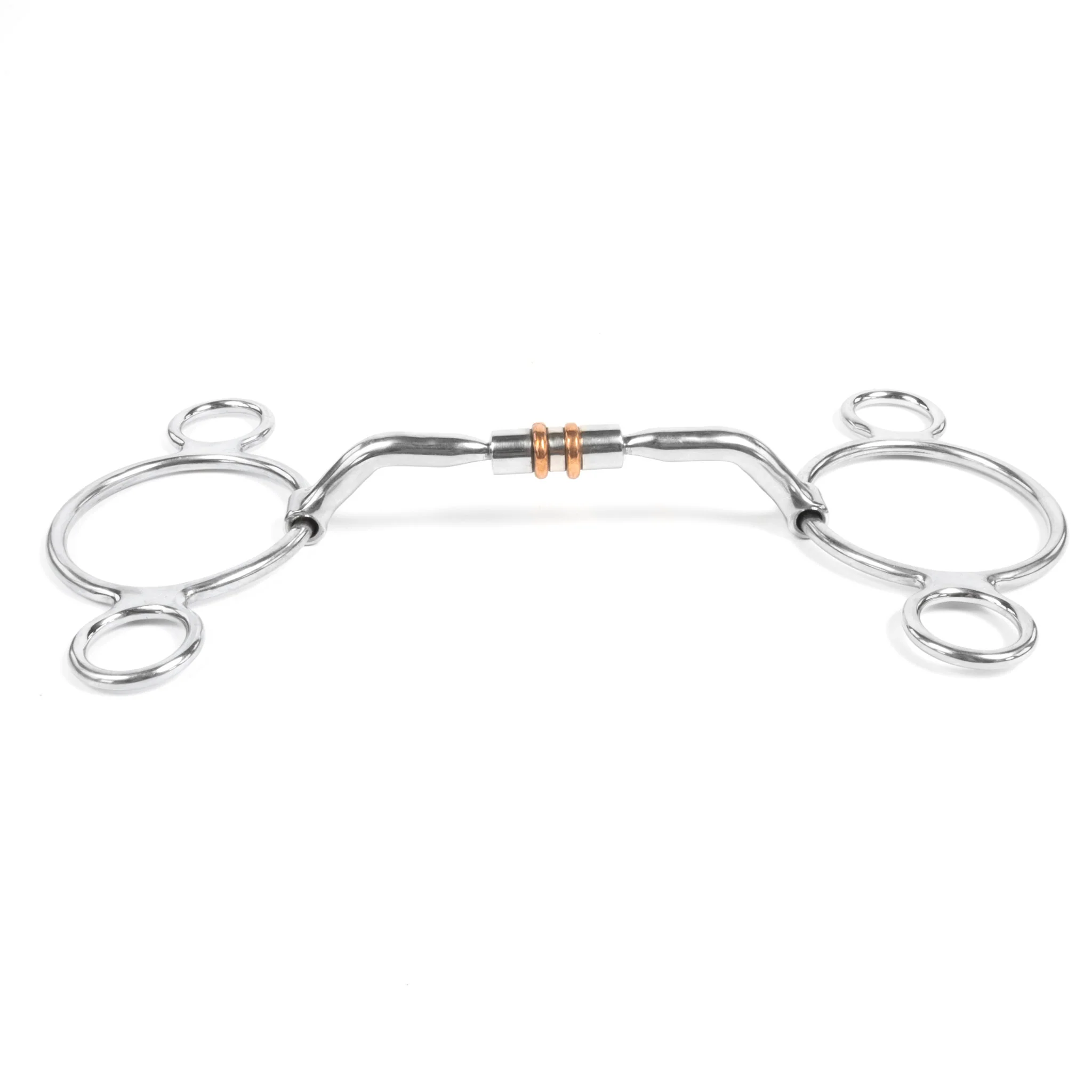 Teskey's 8 Shank Snaffle Bit w/Angled Billy Albin Mouth - Image 2