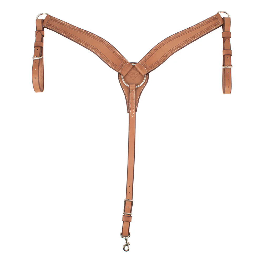 Teskey's 2-1/2" Barbwire Border Breast Collar - Image 2