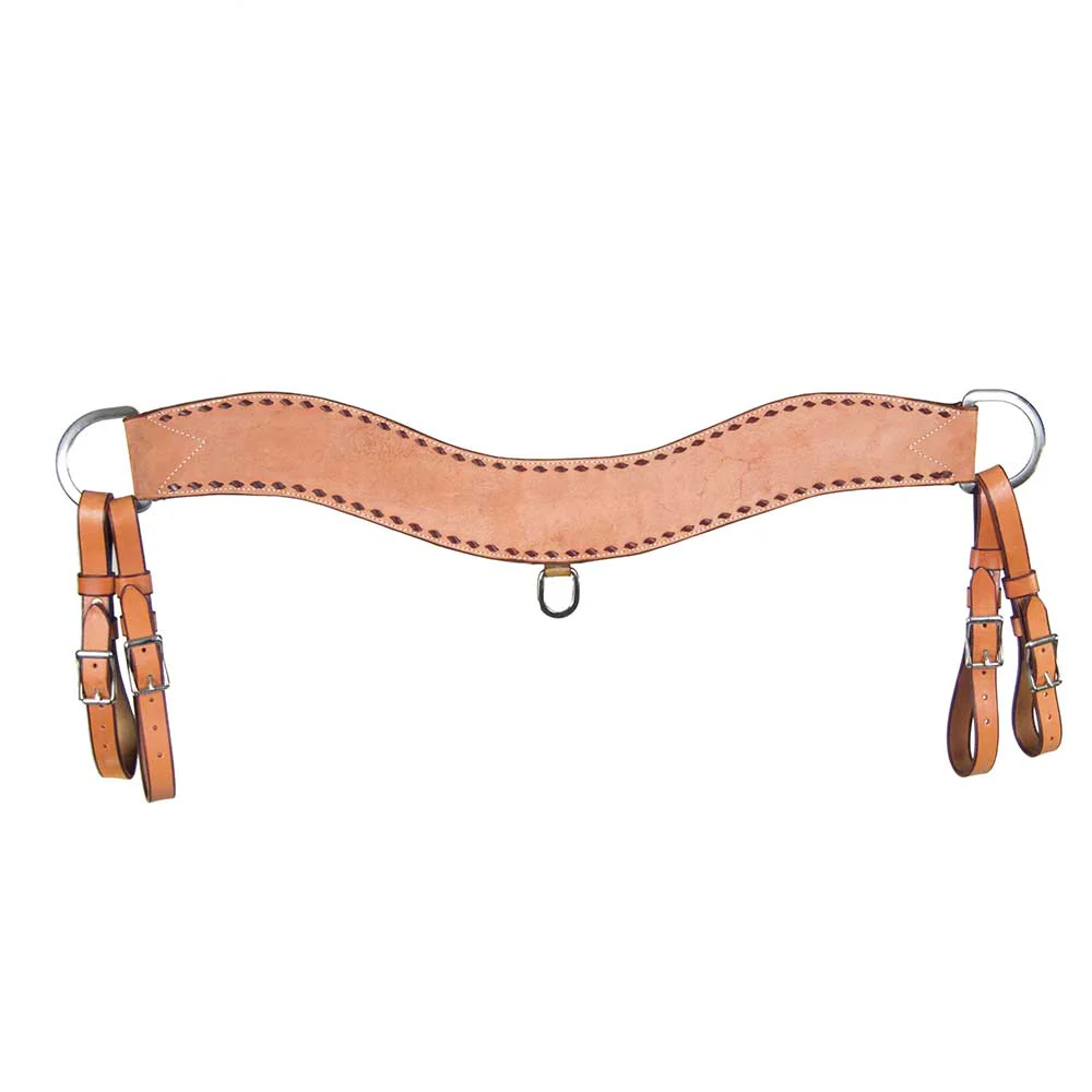 Teskey's 3-3/4" Roughout Tripping Collar w/Buckstitch - Image 3