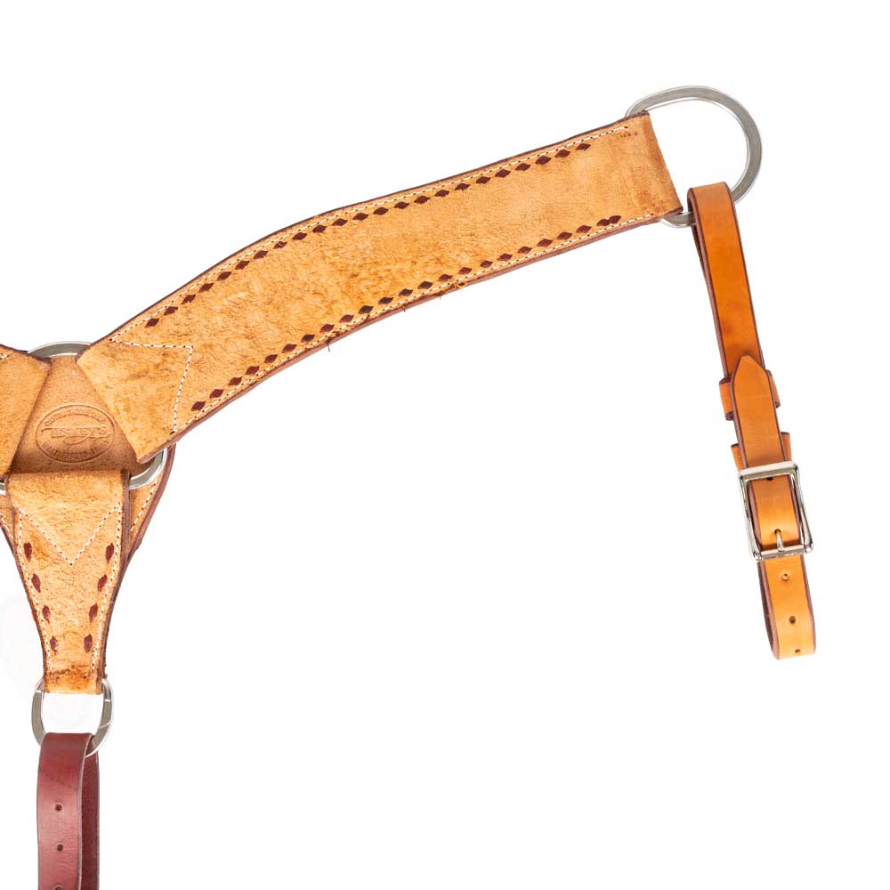 Teskey's 3" Roughout Breast Collar w/Buckstitch - Image 2