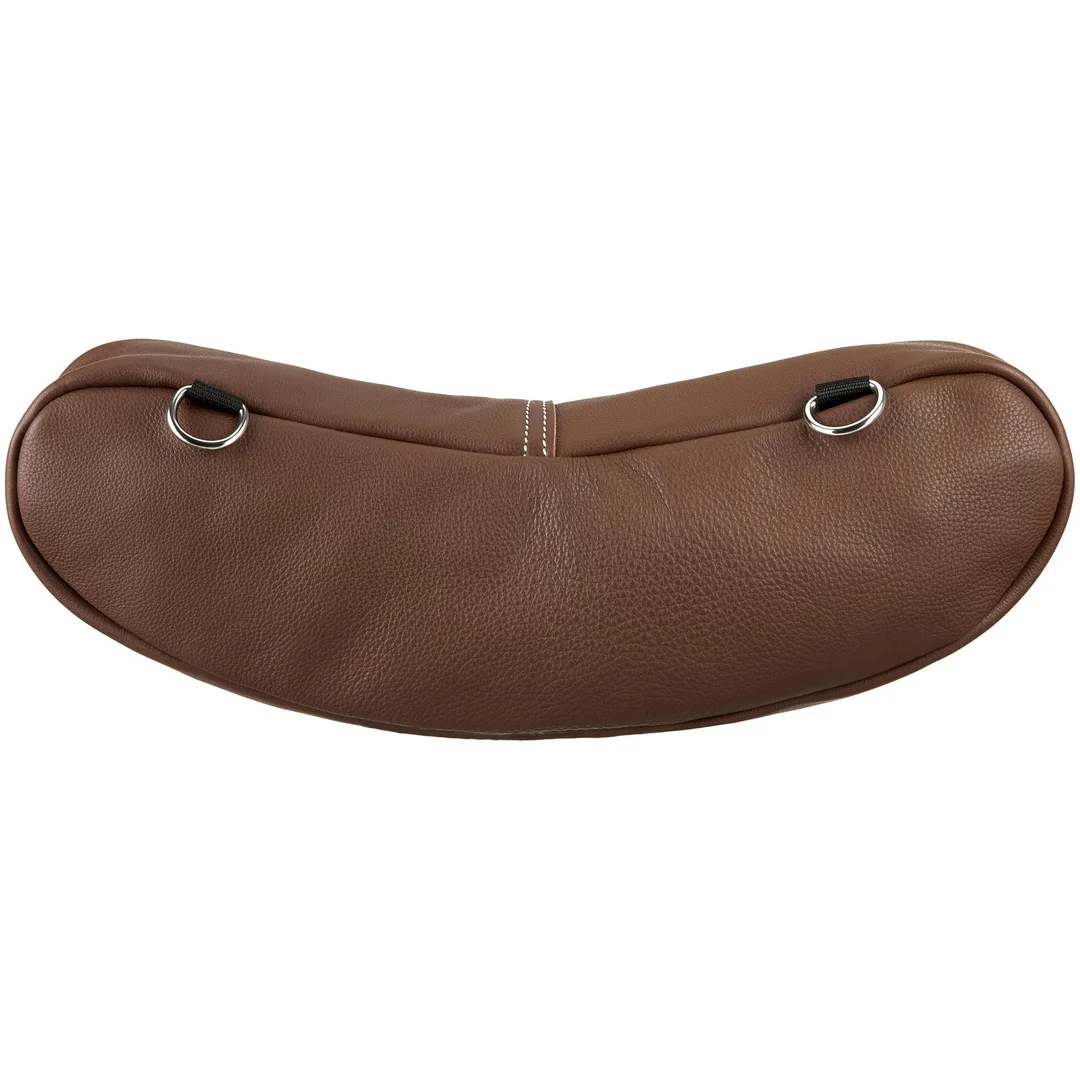 Teskey's Brown Leather Cantle Bag - Image 2