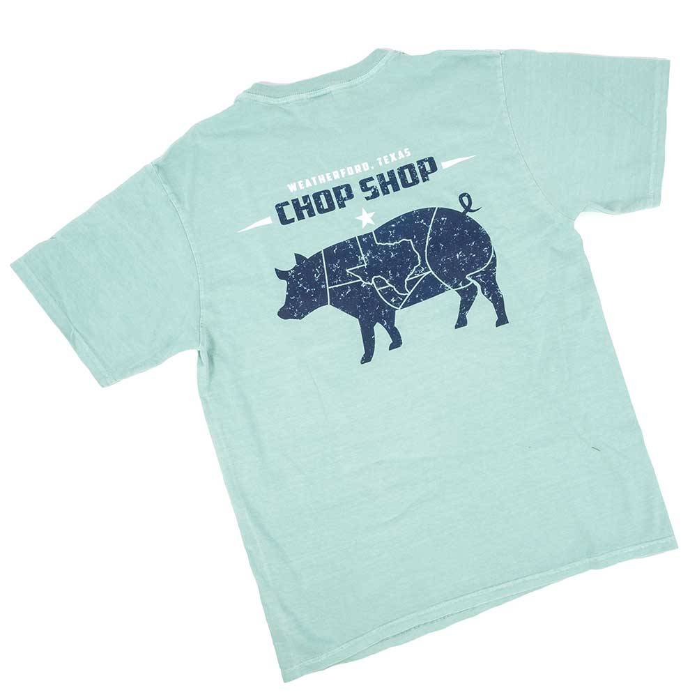 Teskey's Chop Shop Tee - Lagoon - Image 3