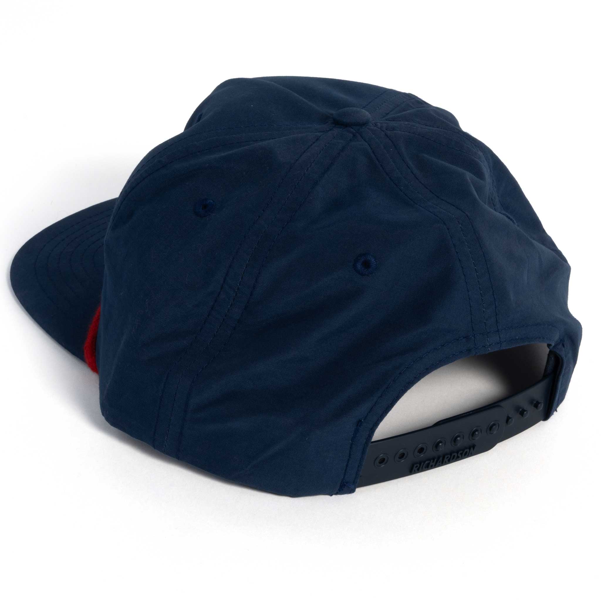 Teskey's Embroidery Rope Cap - Navy/Red - Image 3
