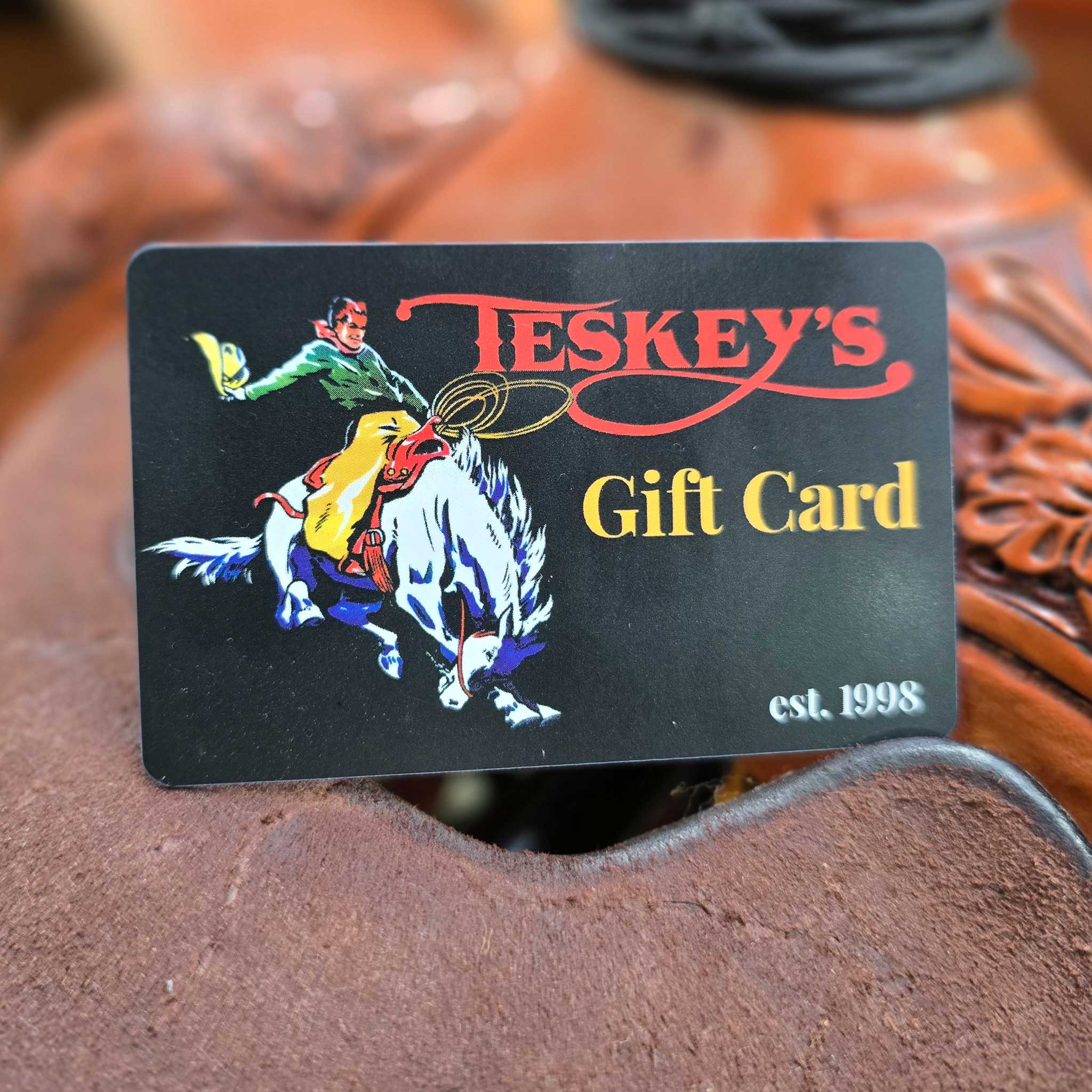 Teskey's Gift Cards (Physical) - Image 2