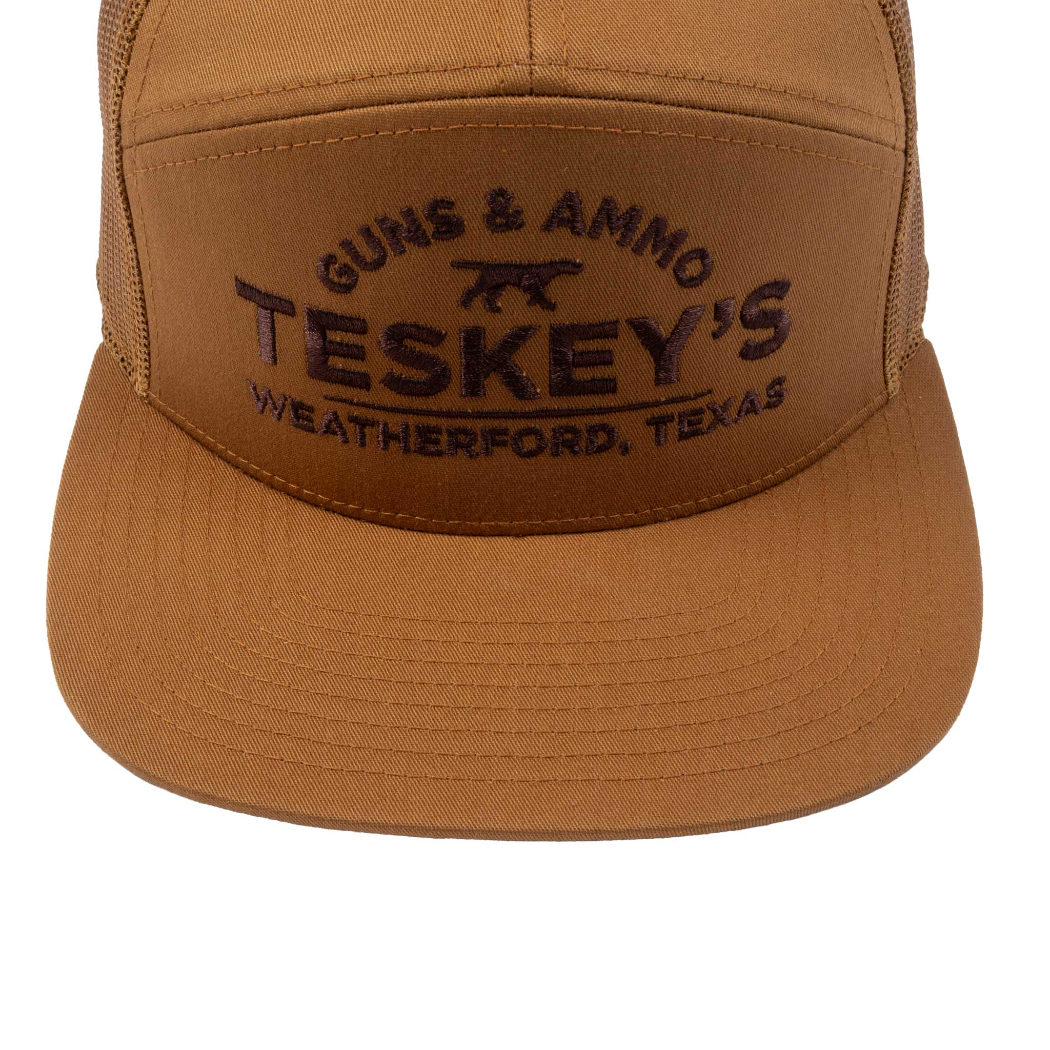 Teskey's Gun & Ammo Pointer Cap - Solid Caramel - Image 2