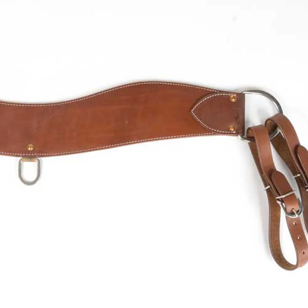 Teskey's 4" Harness Leather Tripping Collar