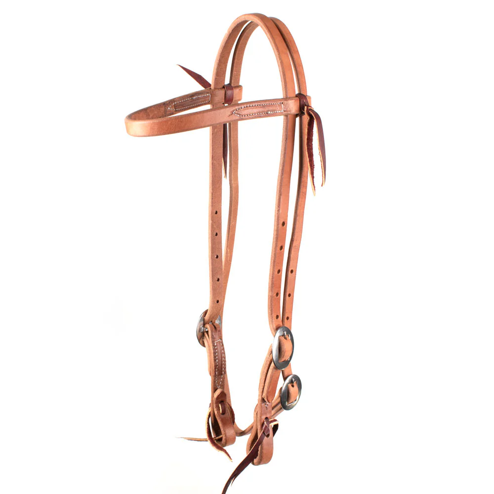 Teskey's Browband Headstall w/Cart Buckles - Image 2
