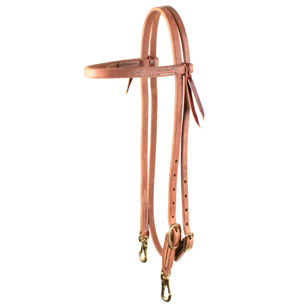 Teskey's Browband Headstall w/Snap Ends - Image 2