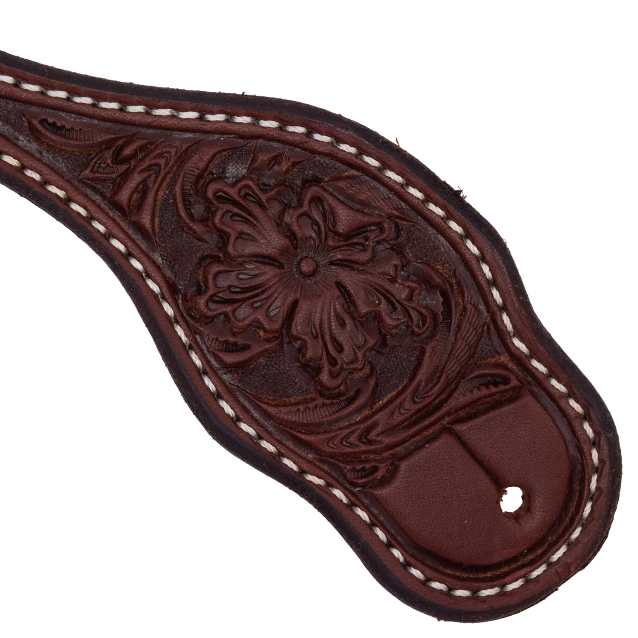 Teskey's Ladies Floral Tooled Spur Straps - Image 3