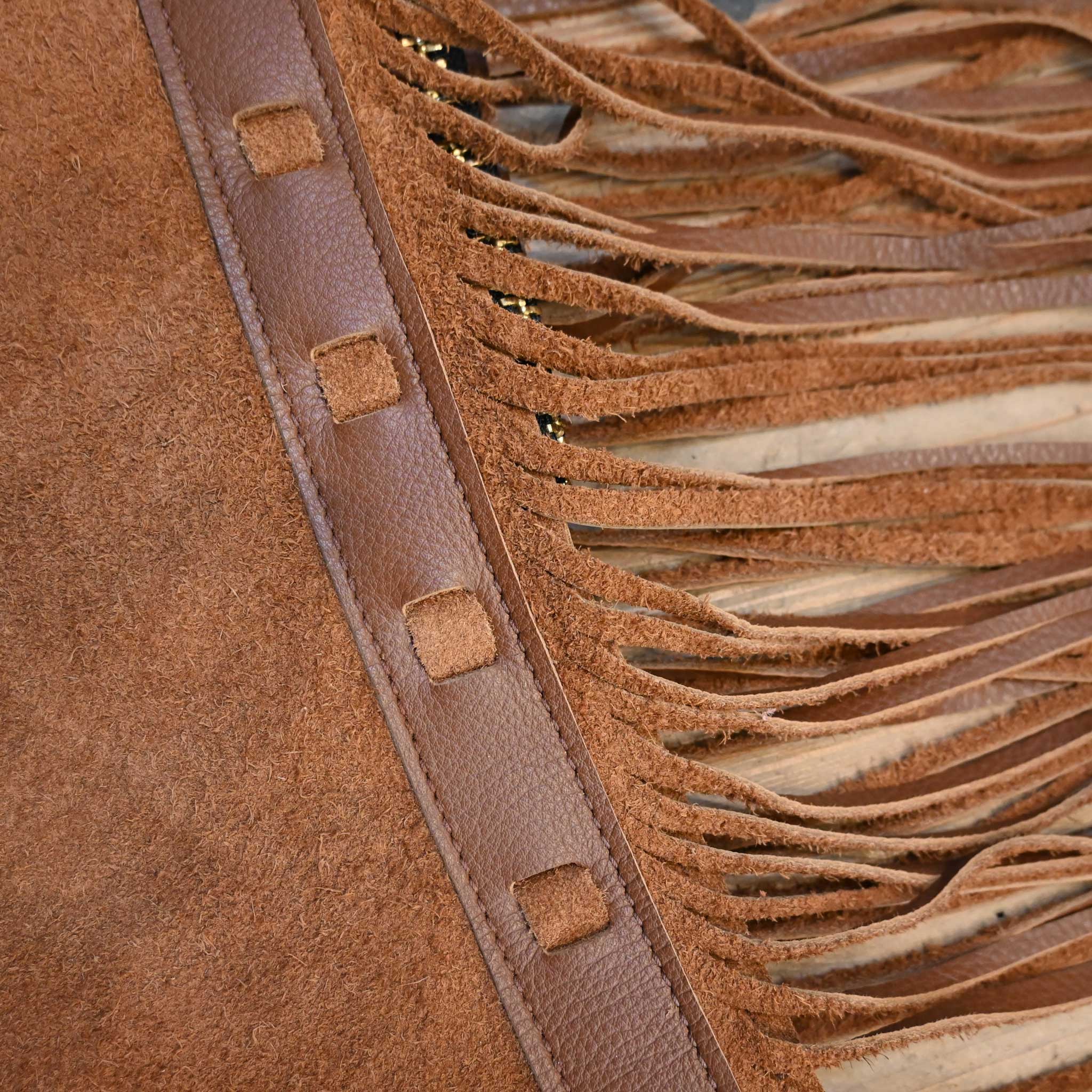 Teskey's Large Brown Roughout Versatility Chaps - Image 3