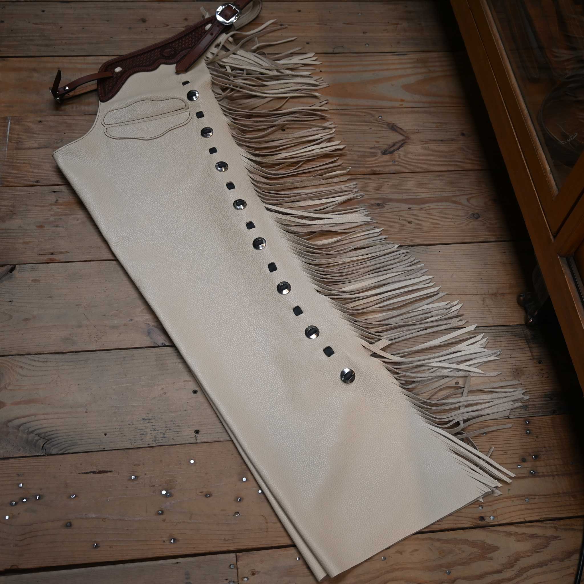 Teskey's Large Cream Shotgun Chaps