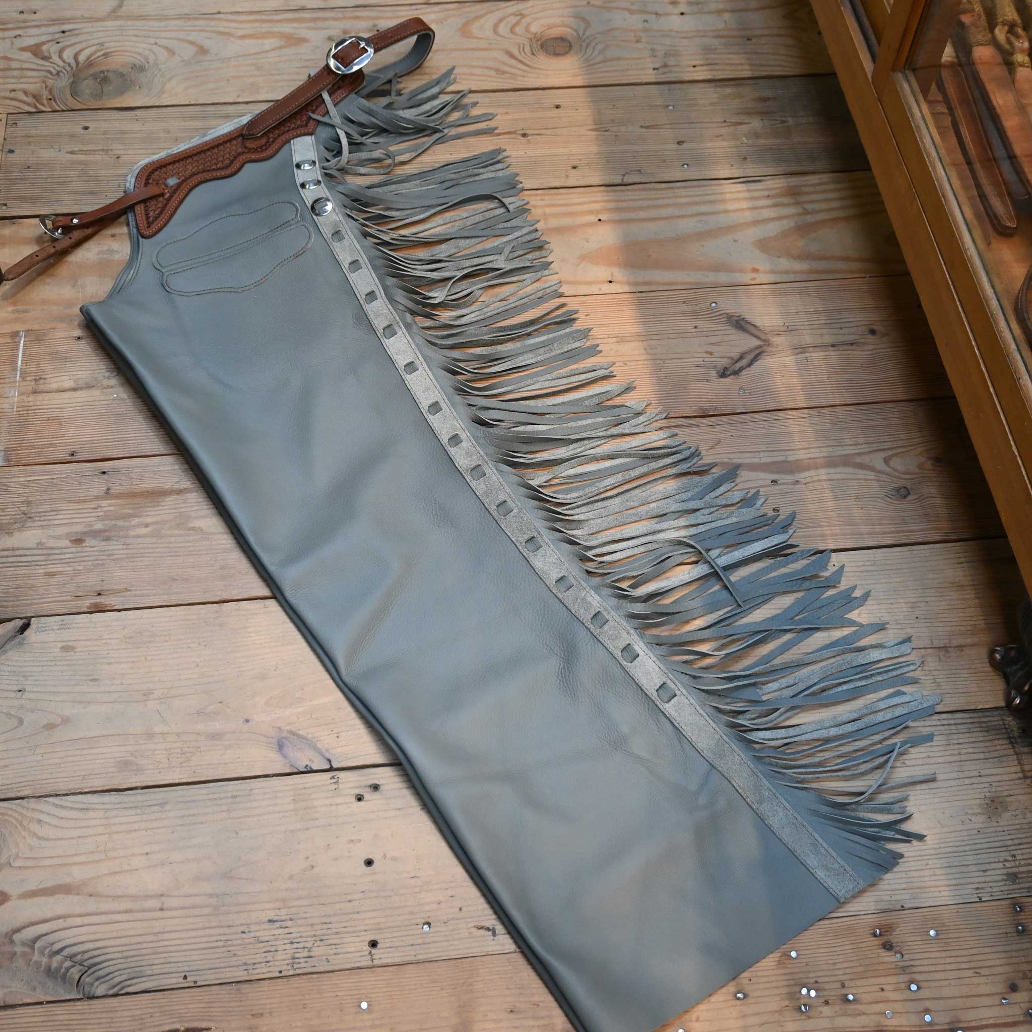 Teskey's Large Silver Shotgun Chaps