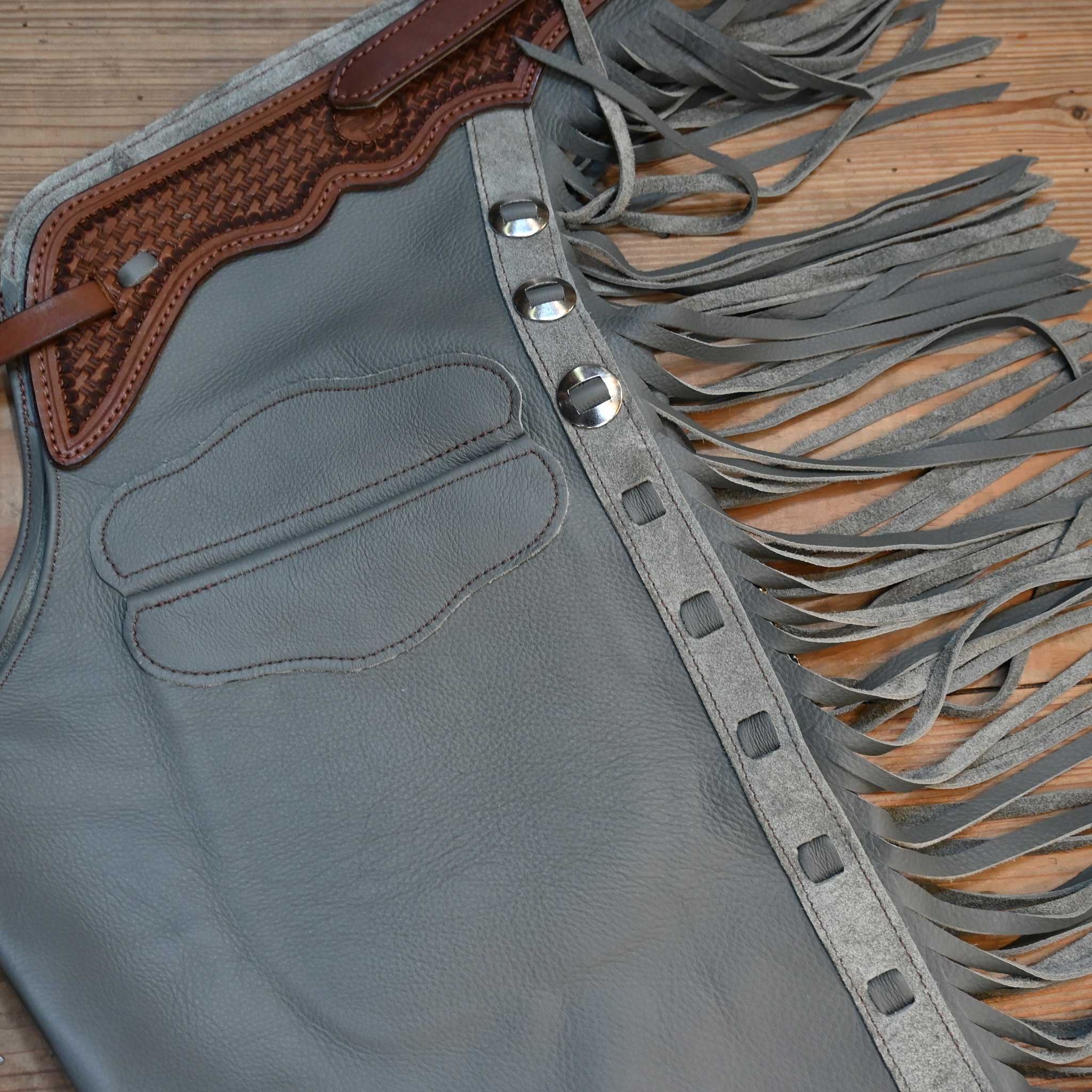 Teskey's Large Silver Shotgun Chaps - Image 2