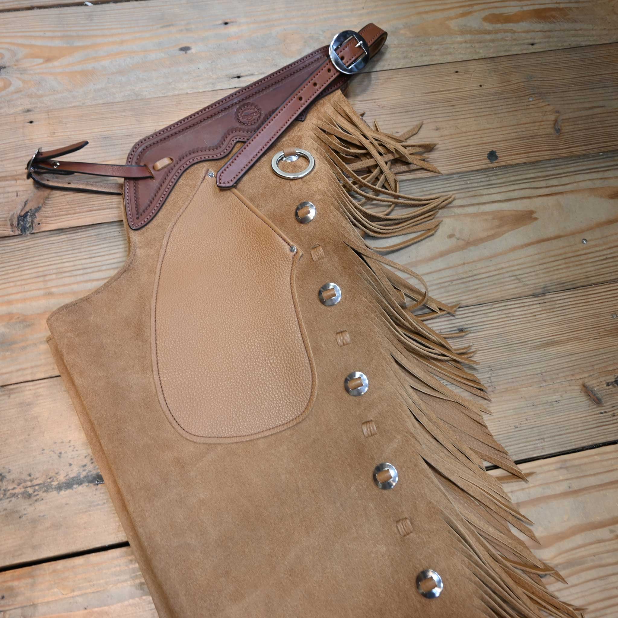 Teskey's Large Roughout Shotgun Chaps - Image 2