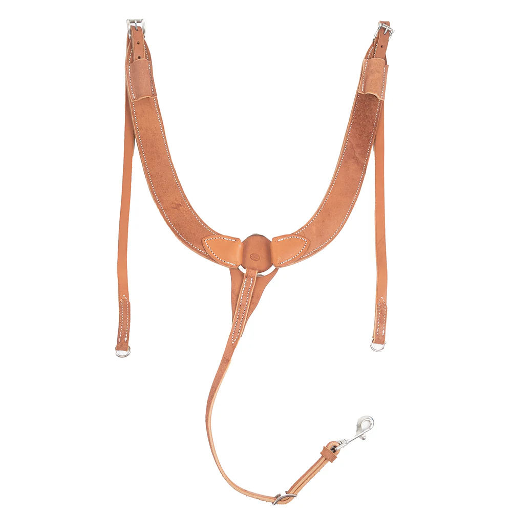 Teskey's 2" Roughout Chestnut Pulling Collar - Image 2