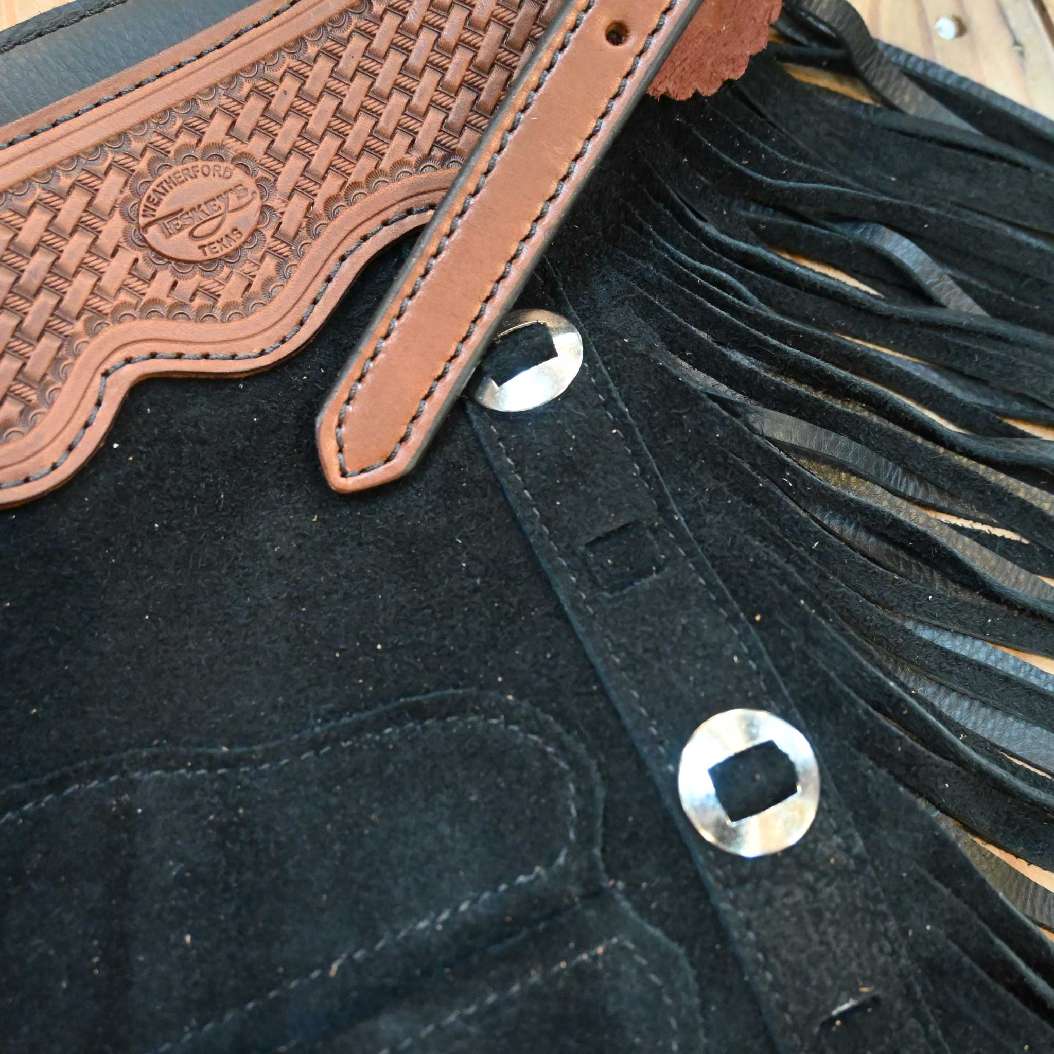 Teskey's Medium Black Versatility Chaps - Image 2
