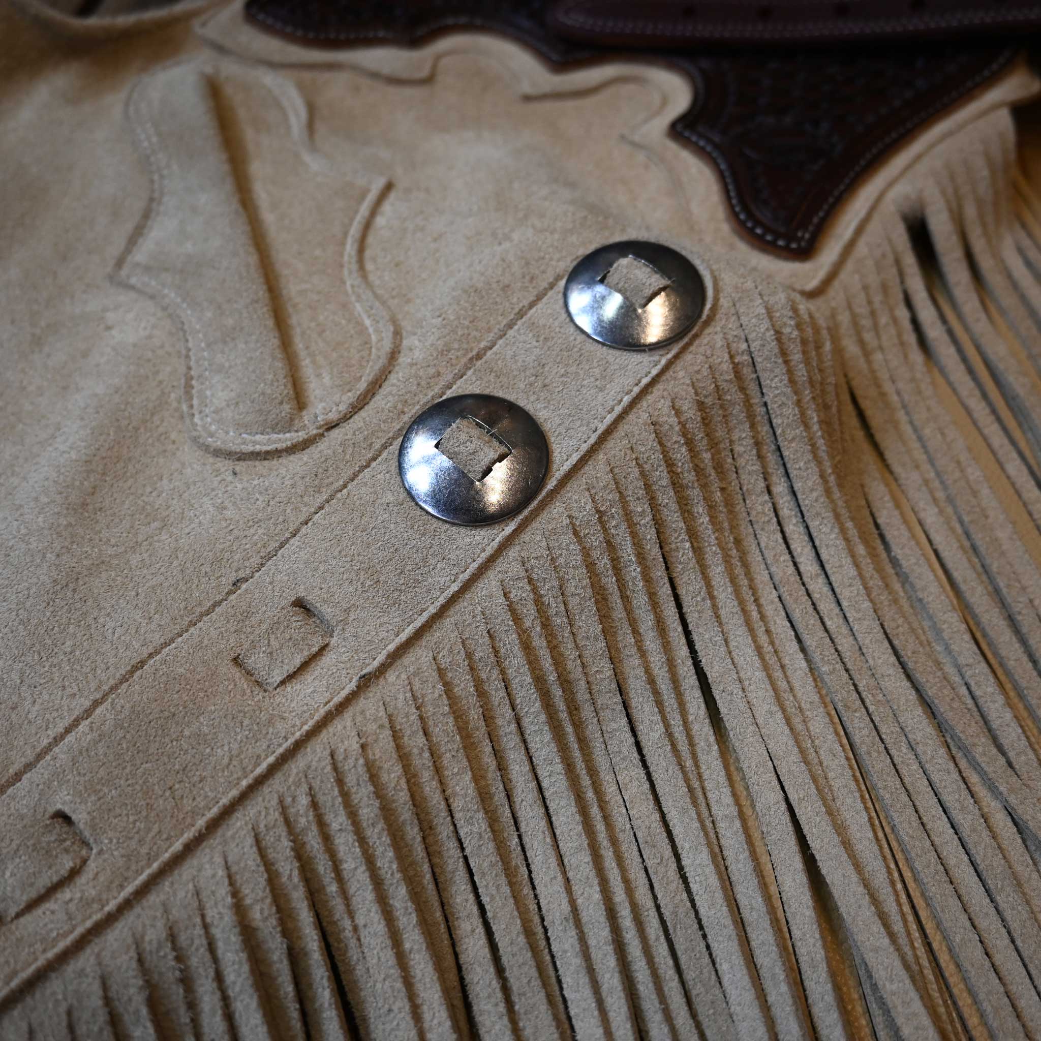 Teskey's Medium Bone Roughout Versatility Chaps - Image 3