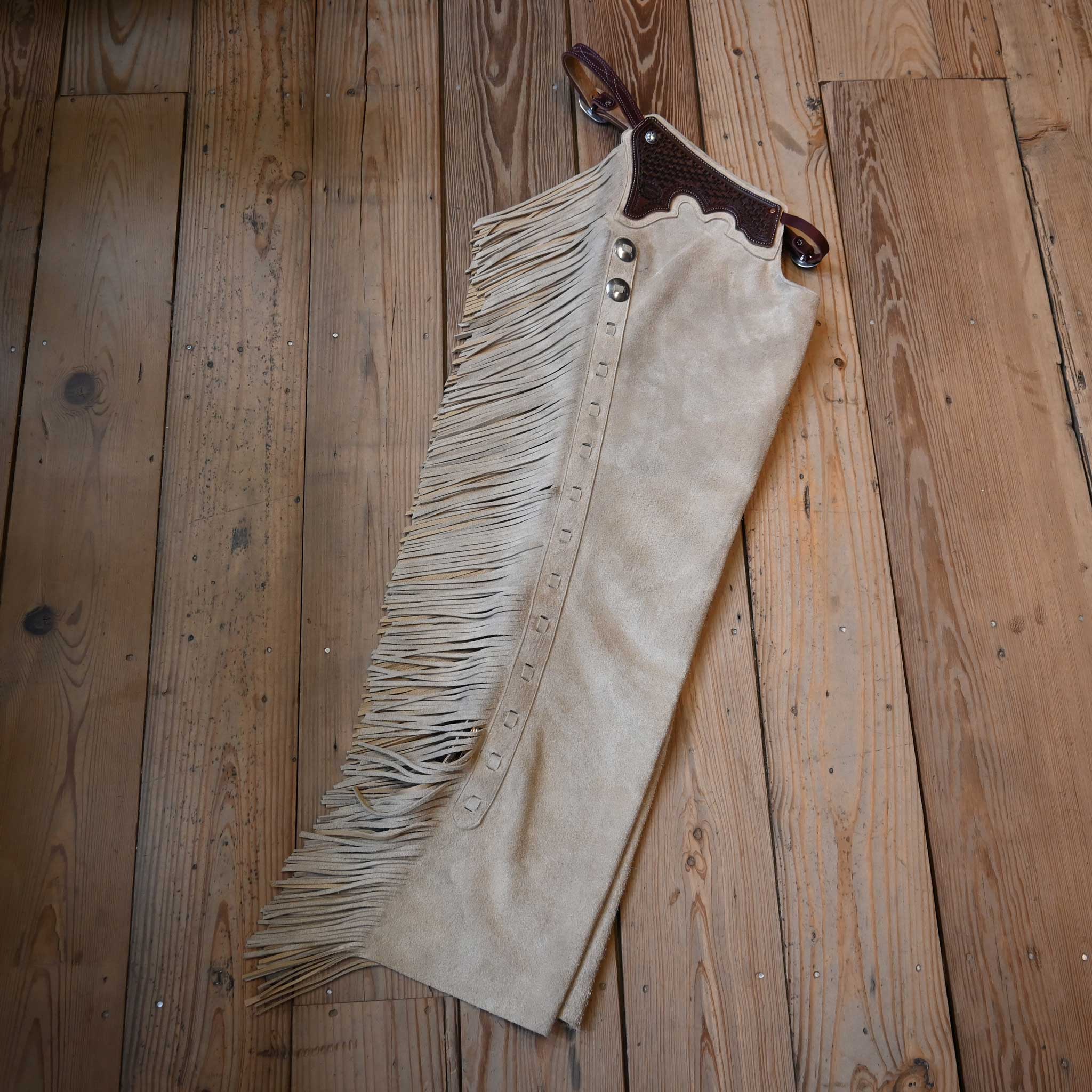 Teskey's Medium Bone Roughout Versatility Chaps - Image 6