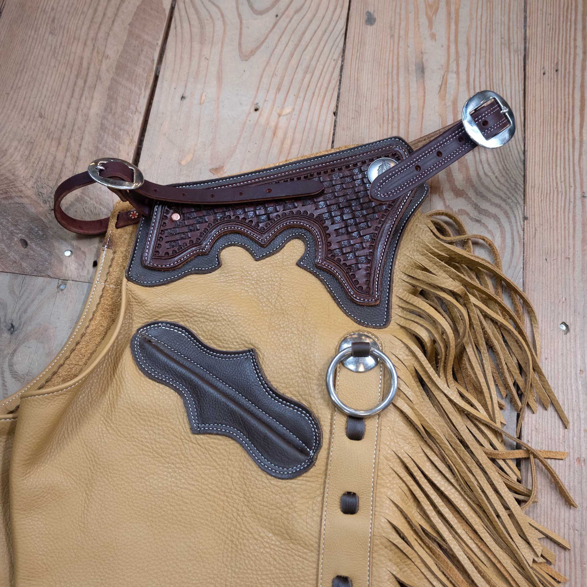 Teskey's Medium Tan Versatility Chaps - Image 2